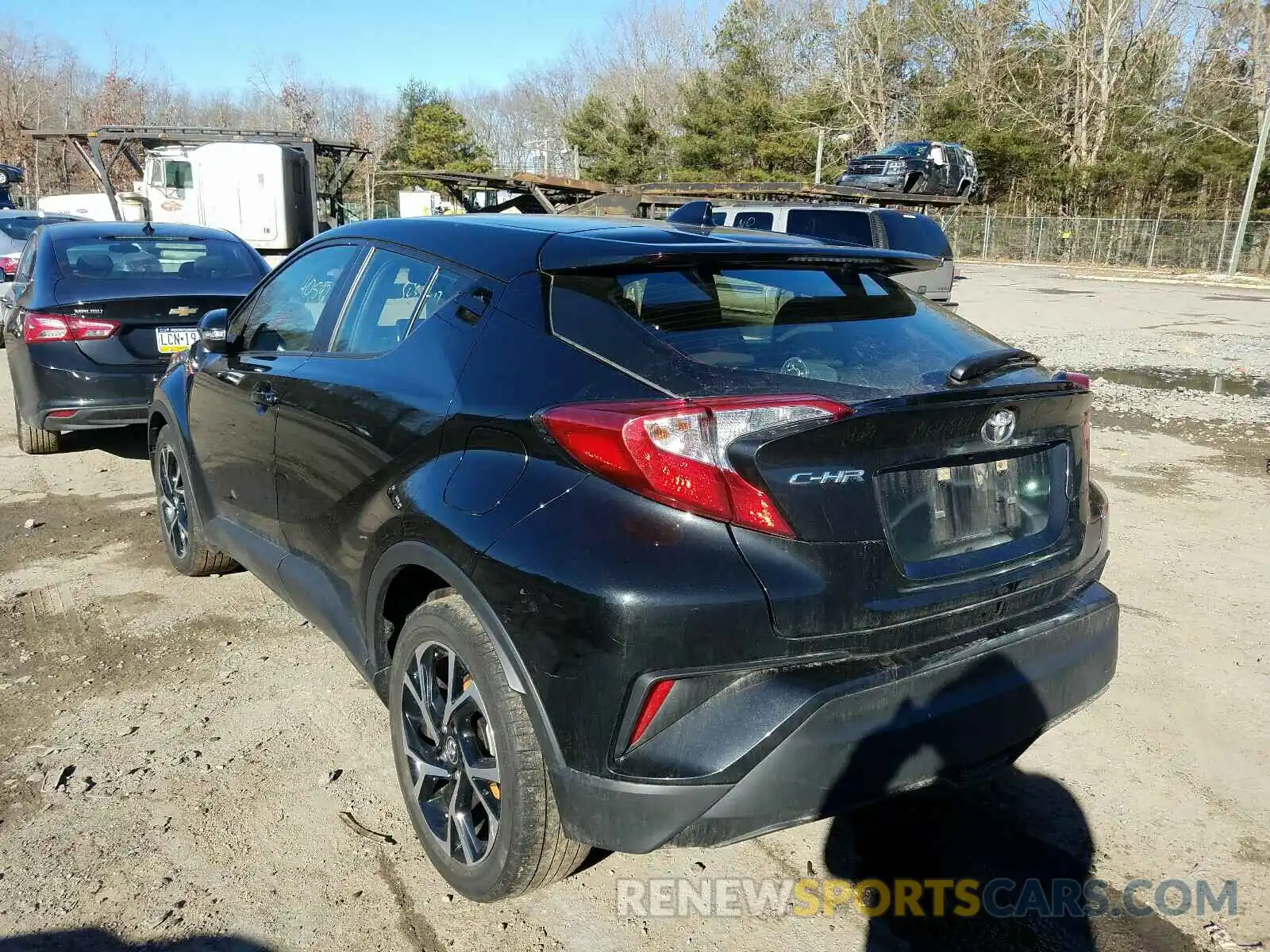 3 Photograph of a damaged car JTNKHMBX2K1032783 TOYOTA C-HR 2019