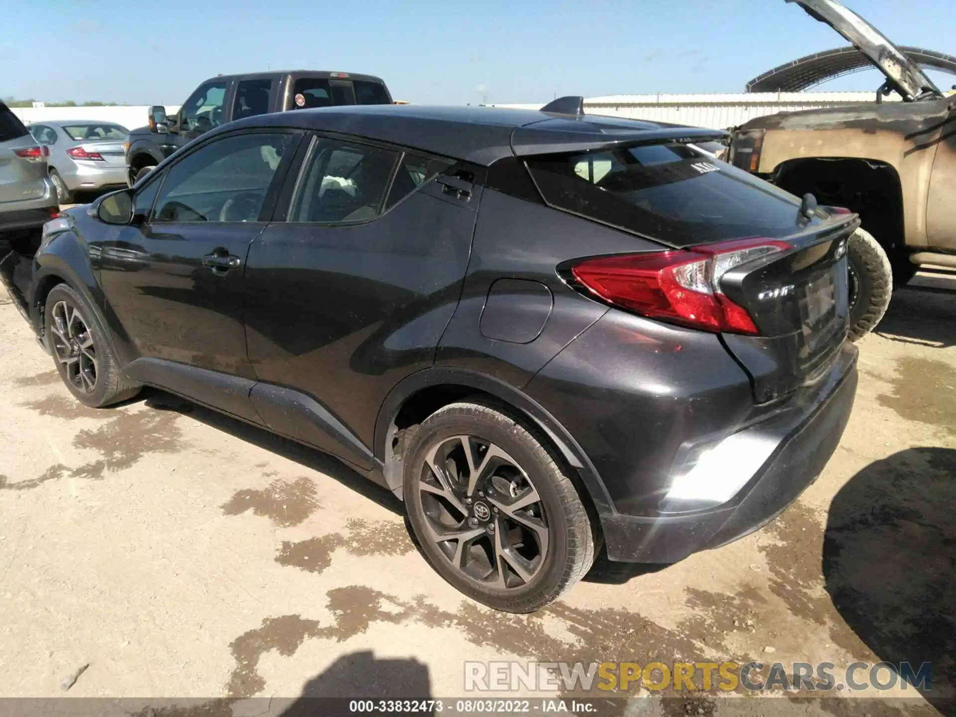 3 Photograph of a damaged car JTNKHMBX2K1033111 TOYOTA C-HR 2019