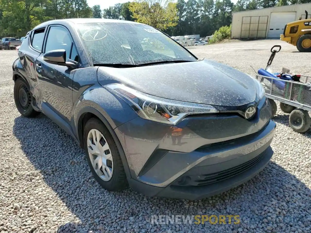 1 Photograph of a damaged car JTNKHMBX2K1033206 TOYOTA C-HR 2019