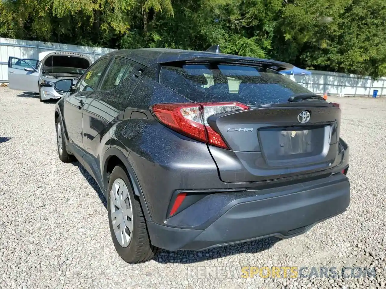 3 Photograph of a damaged car JTNKHMBX2K1033206 TOYOTA C-HR 2019