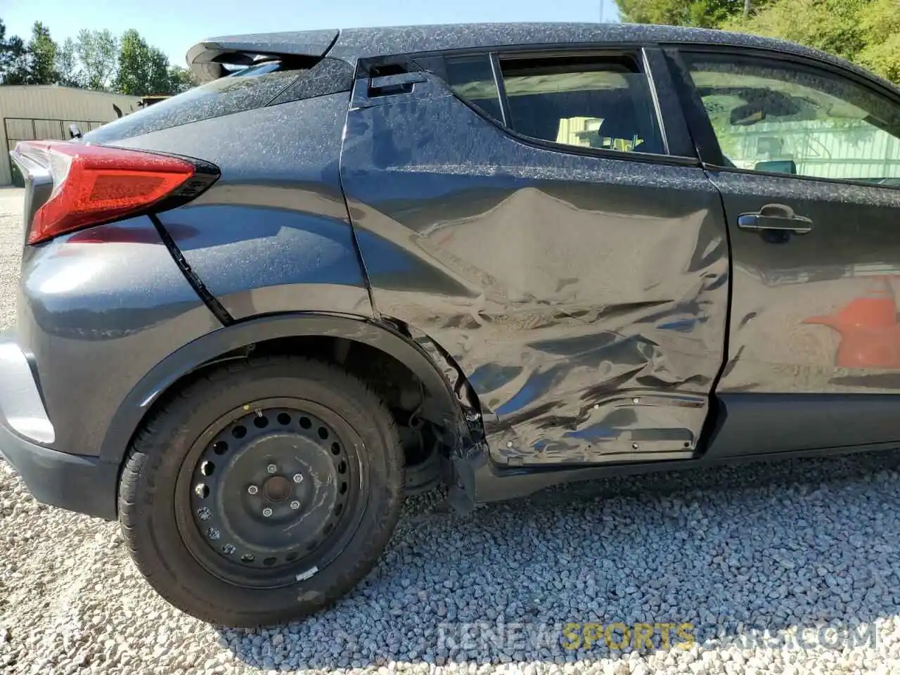 9 Photograph of a damaged car JTNKHMBX2K1033206 TOYOTA C-HR 2019