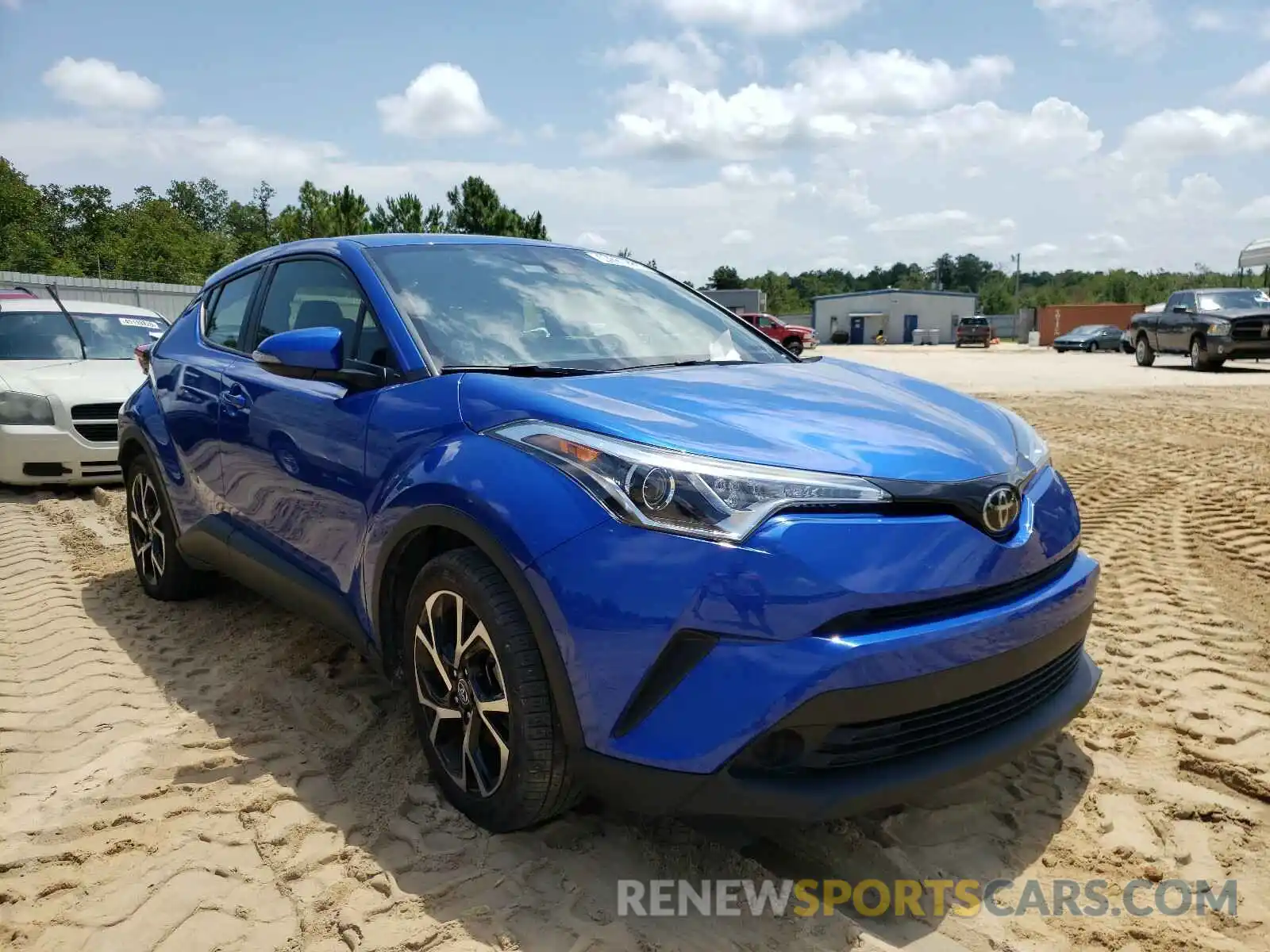 1 Photograph of a damaged car JTNKHMBX2K1036624 TOYOTA C-HR 2019