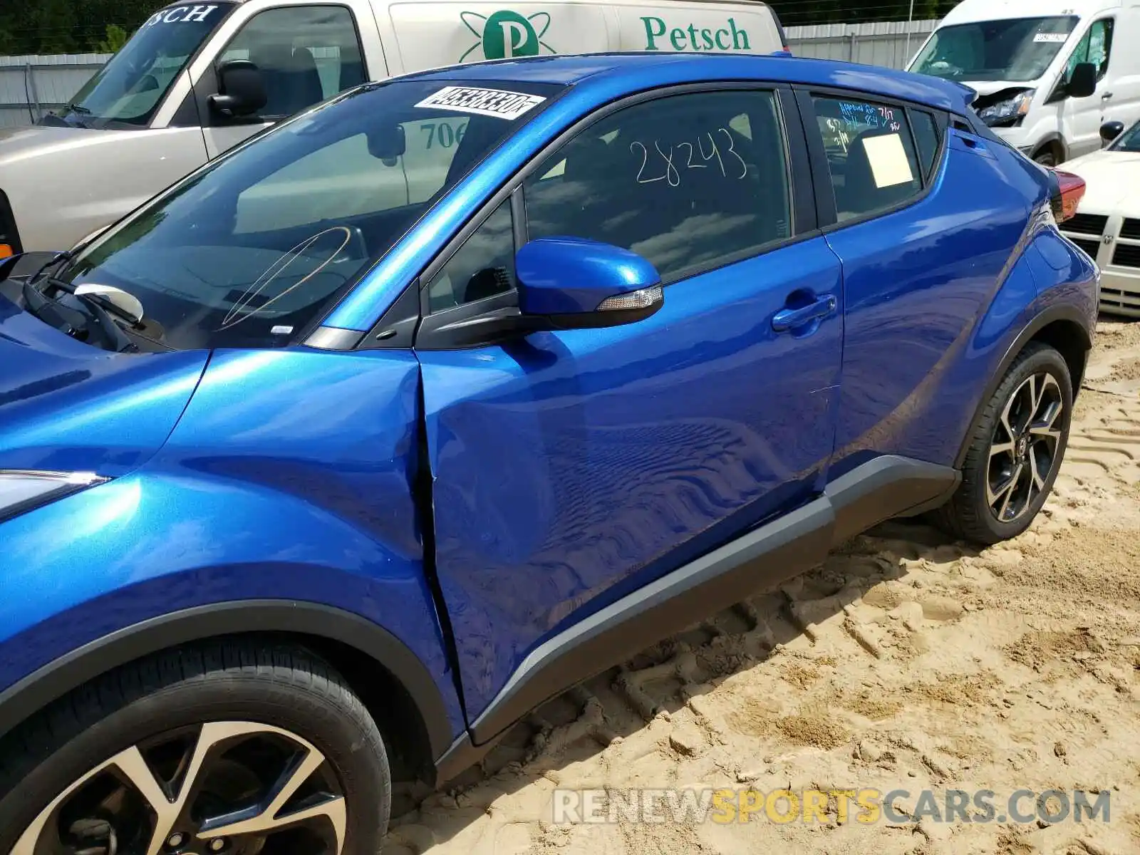 9 Photograph of a damaged car JTNKHMBX2K1036624 TOYOTA C-HR 2019