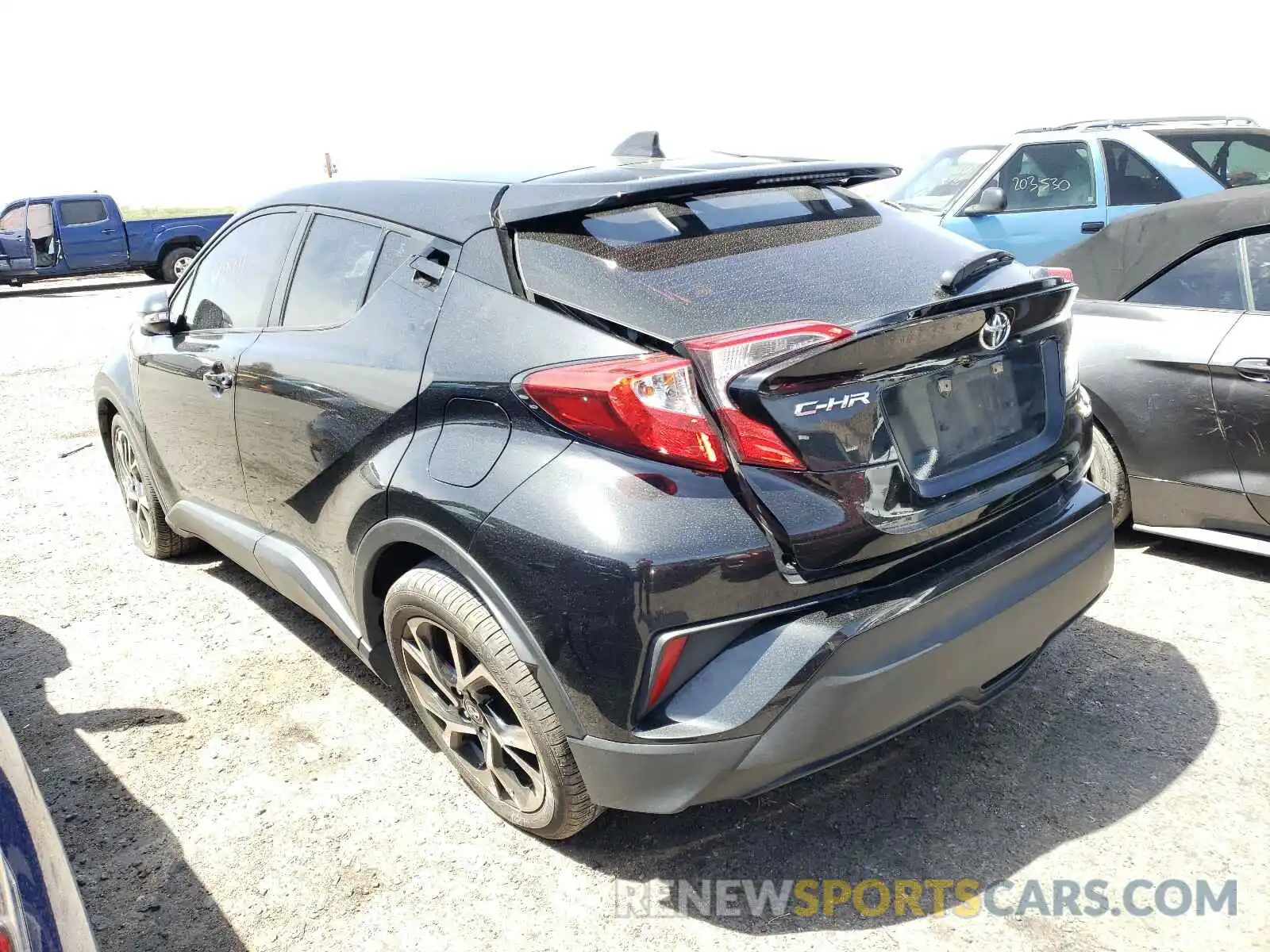 3 Photograph of a damaged car JTNKHMBX2K1036896 TOYOTA C-HR 2019