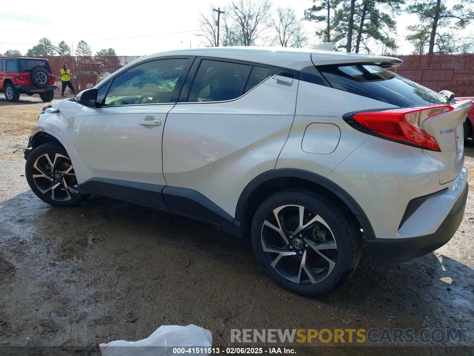 3 Photograph of a damaged car JTNKHMBX2K1041838 TOYOTA C-HR 2019