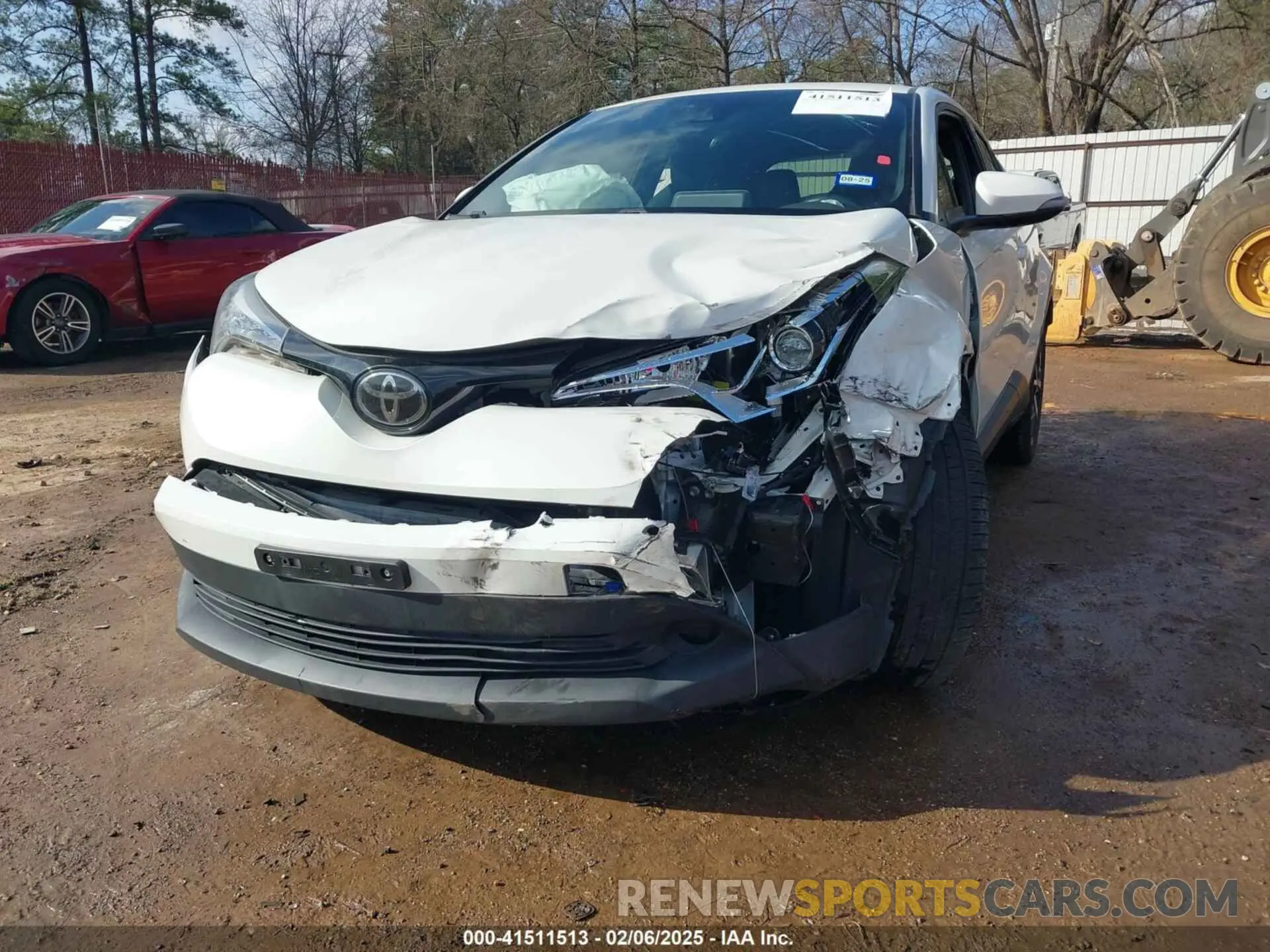 6 Photograph of a damaged car JTNKHMBX2K1041838 TOYOTA C-HR 2019