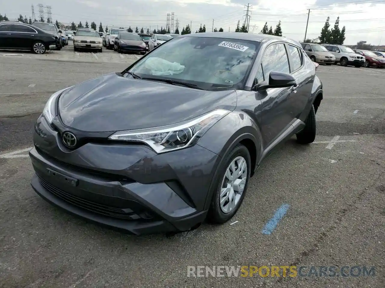 2 Photograph of a damaged car JTNKHMBX2K1043007 TOYOTA C-HR 2019