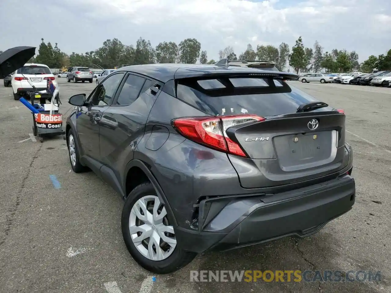 3 Photograph of a damaged car JTNKHMBX2K1043007 TOYOTA C-HR 2019