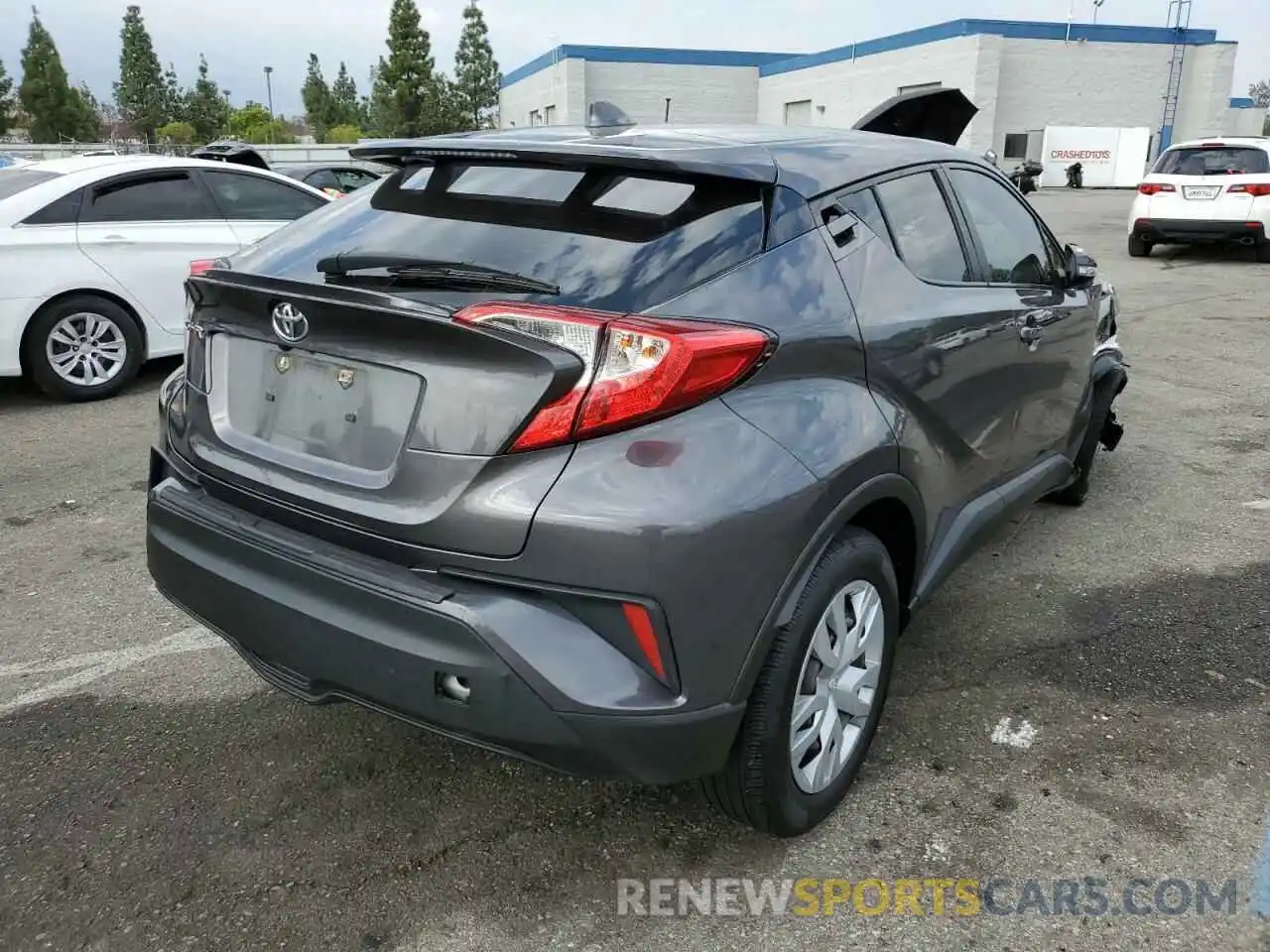 4 Photograph of a damaged car JTNKHMBX2K1043007 TOYOTA C-HR 2019