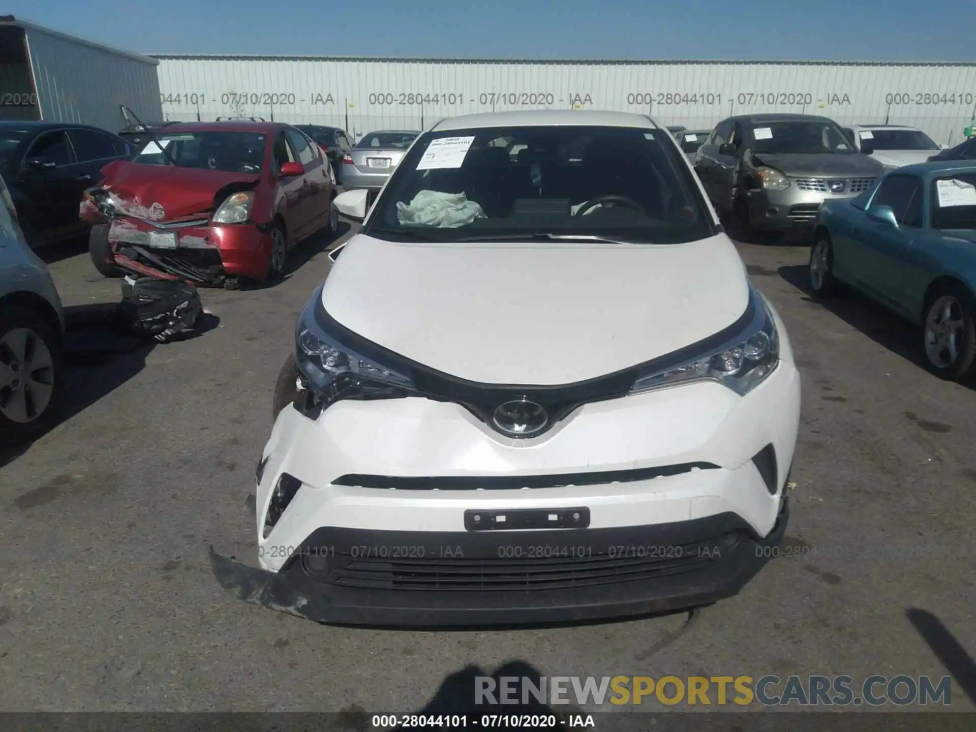 6 Photograph of a damaged car JTNKHMBX2K1043654 TOYOTA C-HR 2019