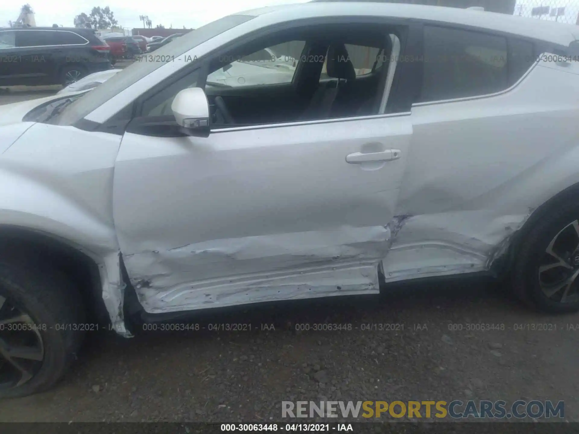 6 Photograph of a damaged car JTNKHMBX2K1044514 TOYOTA C-HR 2019