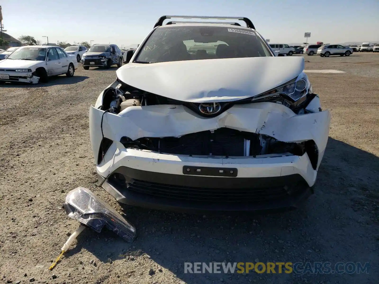 9 Photograph of a damaged car JTNKHMBX2K1048319 TOYOTA C-HR 2019