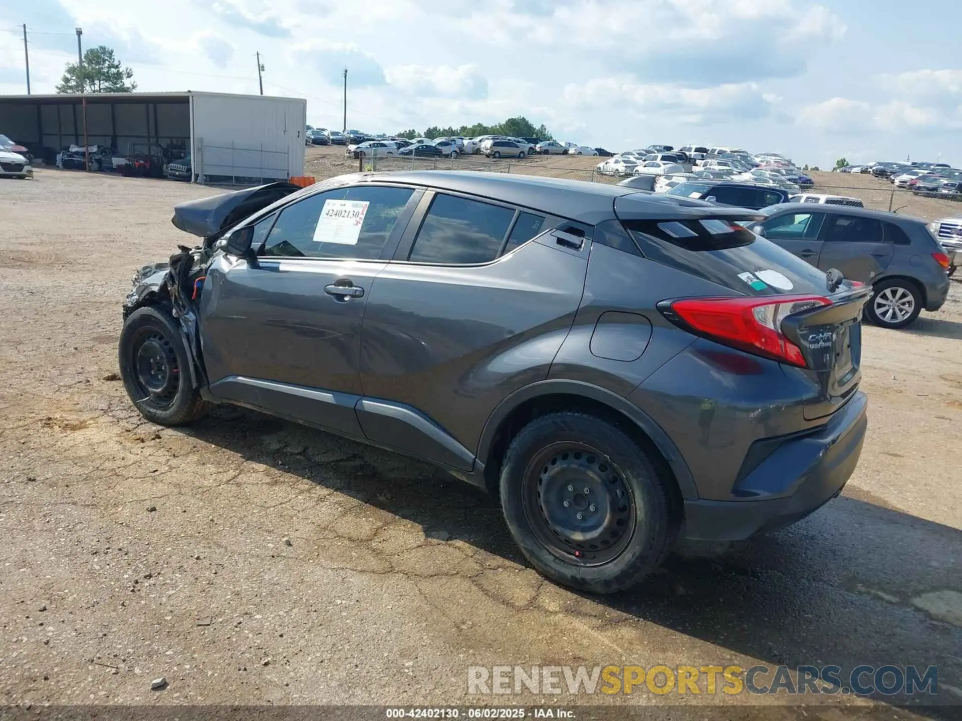 3 Photograph of a damaged car JTNKHMBX2K1048871 TOYOTA C-HR 2019