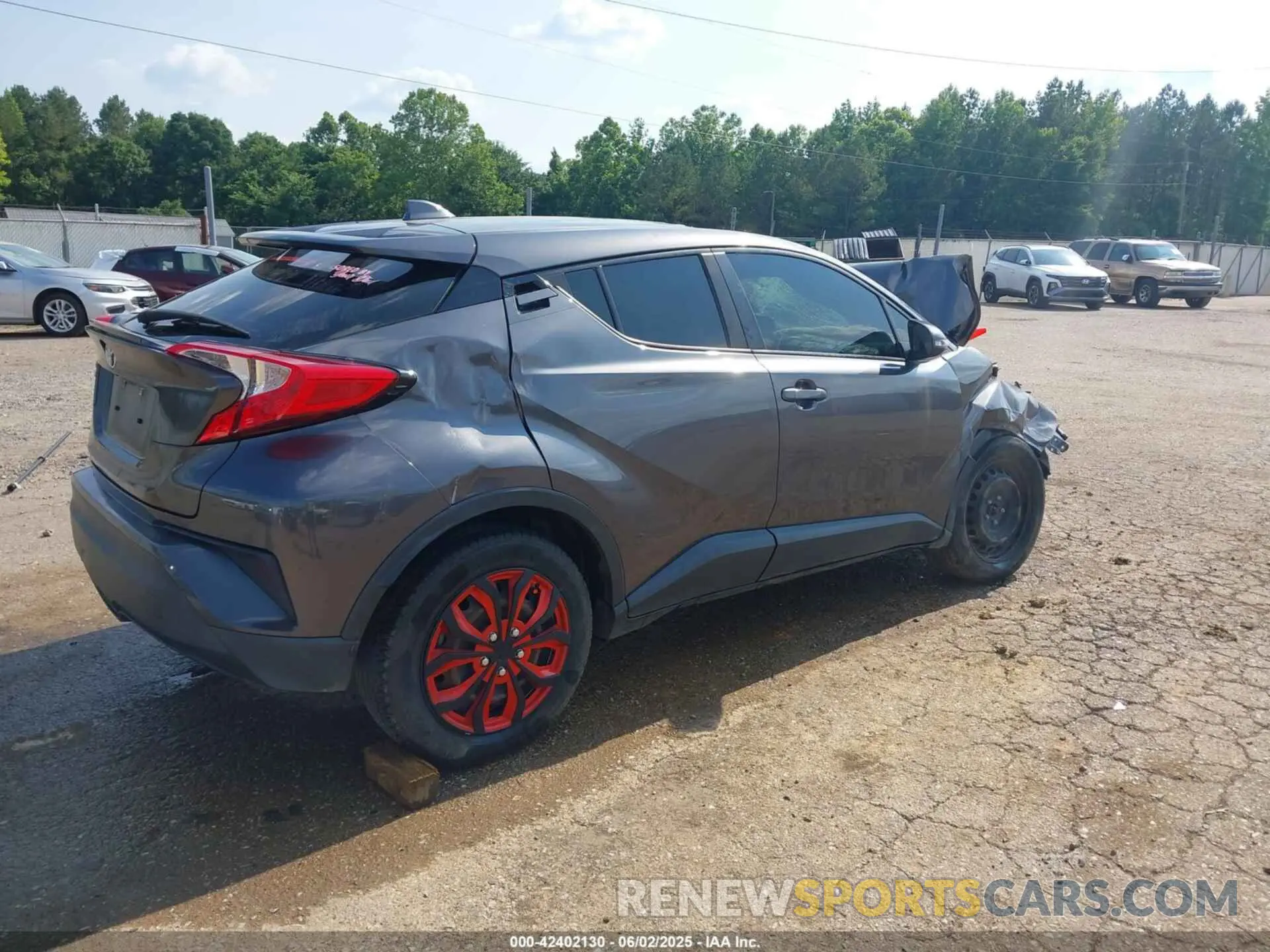 4 Photograph of a damaged car JTNKHMBX2K1048871 TOYOTA C-HR 2019