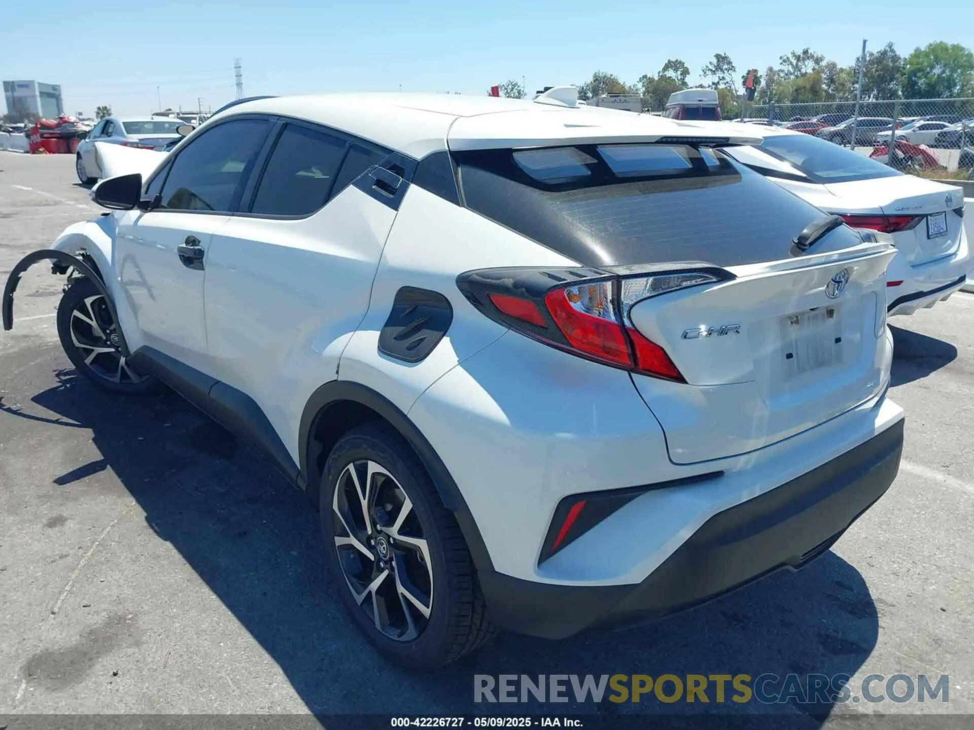 3 Photograph of a damaged car JTNKHMBX2K1049065 TOYOTA C-HR 2019