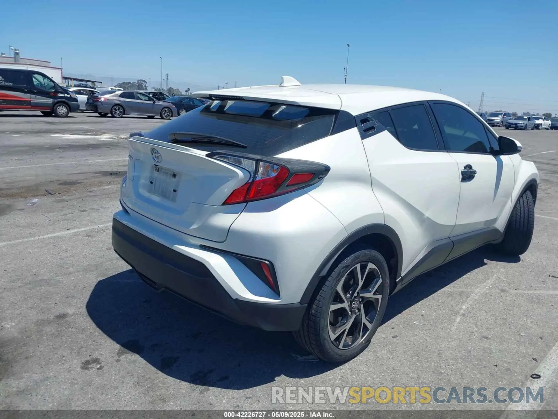 4 Photograph of a damaged car JTNKHMBX2K1049065 TOYOTA C-HR 2019