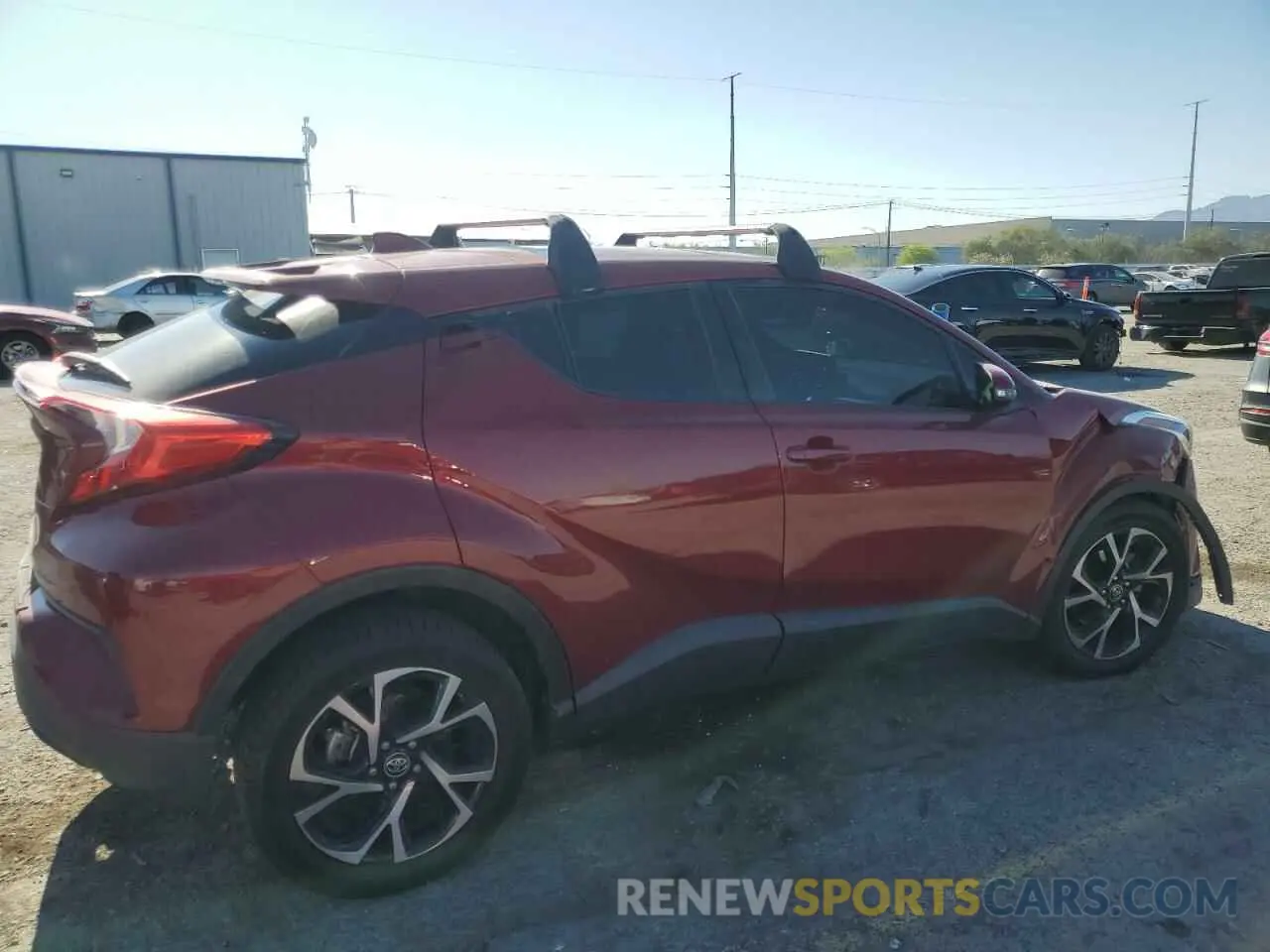 3 Photograph of a damaged car JTNKHMBX2K1049311 TOYOTA C-HR 2019