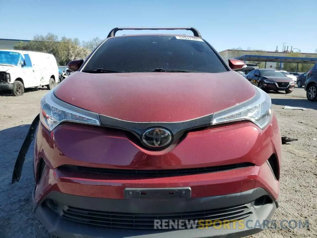 5 Photograph of a damaged car JTNKHMBX2K1049311 TOYOTA C-HR 2019