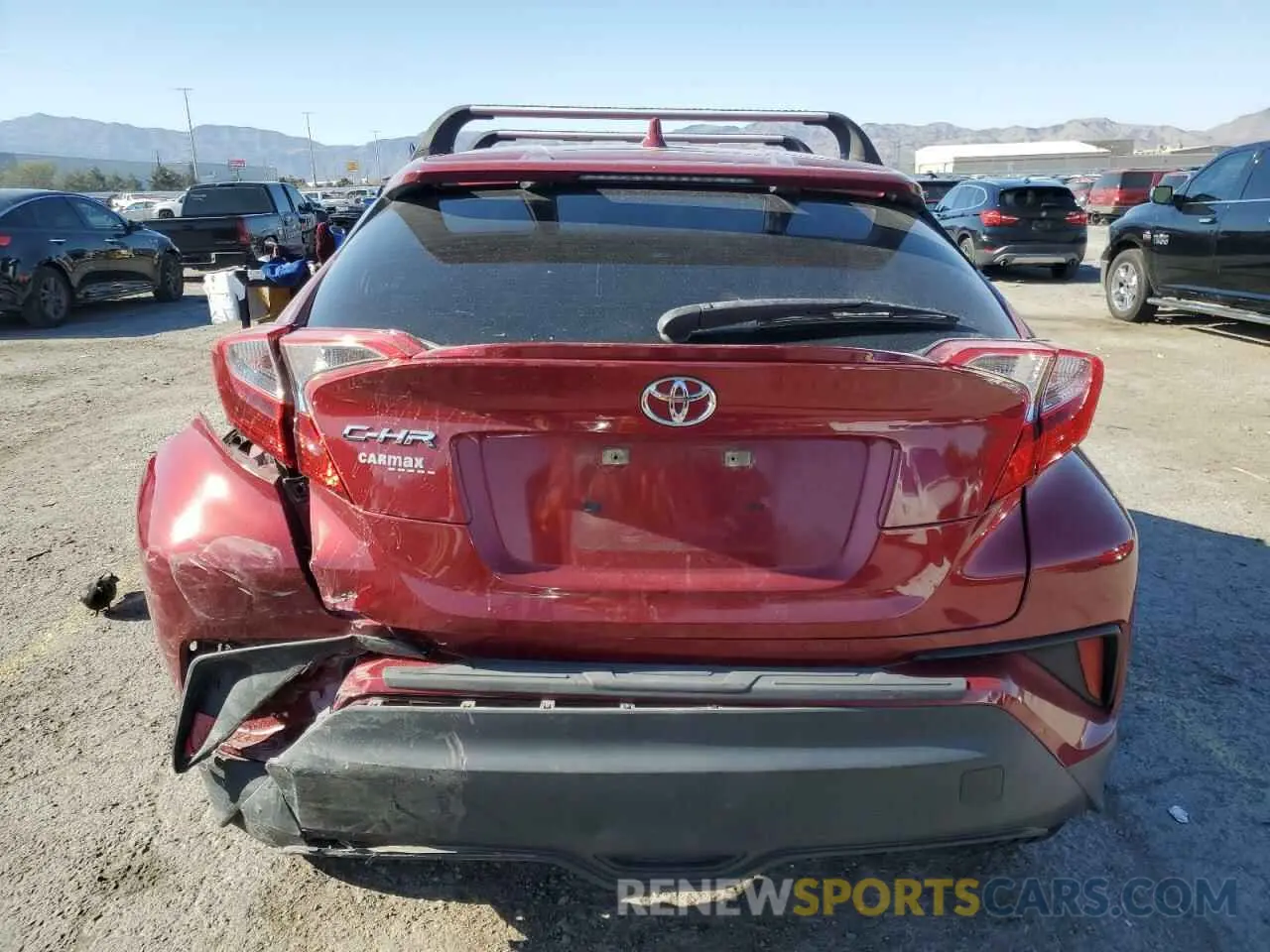 6 Photograph of a damaged car JTNKHMBX2K1049311 TOYOTA C-HR 2019