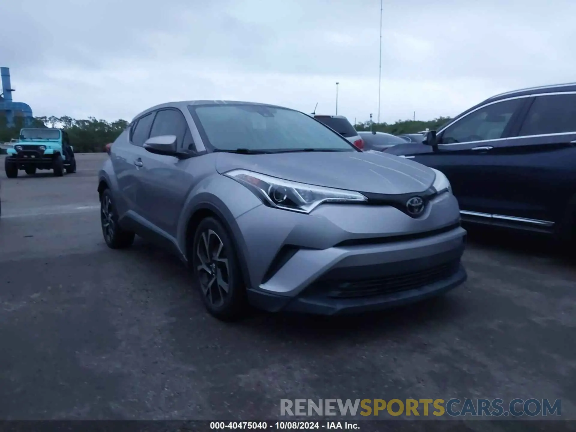 1 Photograph of a damaged car JTNKHMBX2K1051561 TOYOTA C-HR 2019