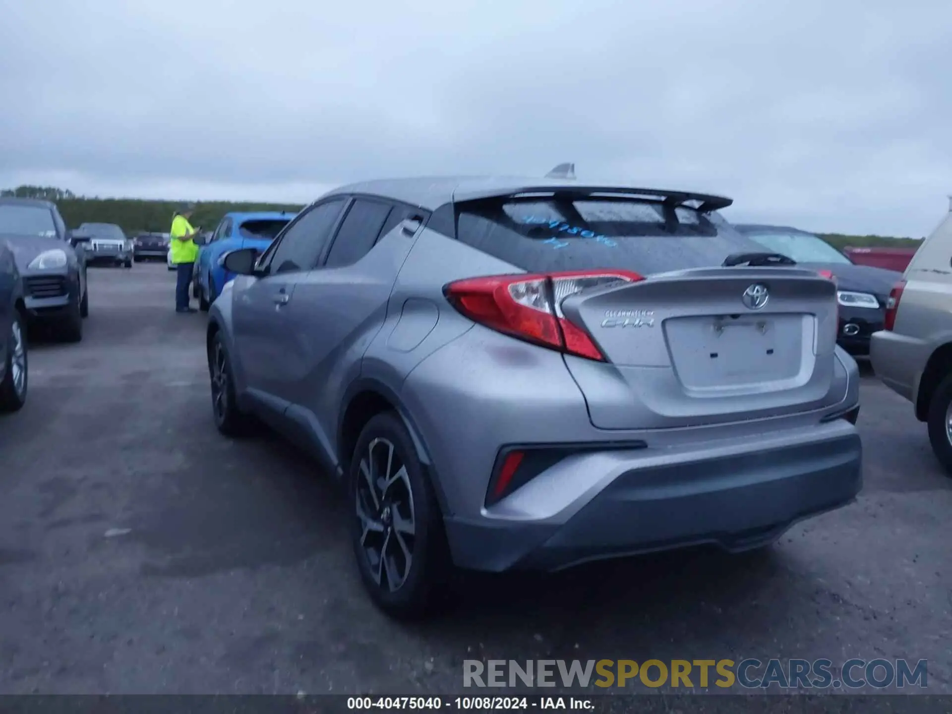 3 Photograph of a damaged car JTNKHMBX2K1051561 TOYOTA C-HR 2019