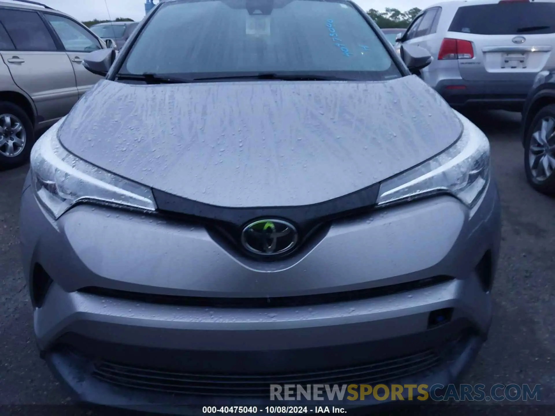 6 Photograph of a damaged car JTNKHMBX2K1051561 TOYOTA C-HR 2019