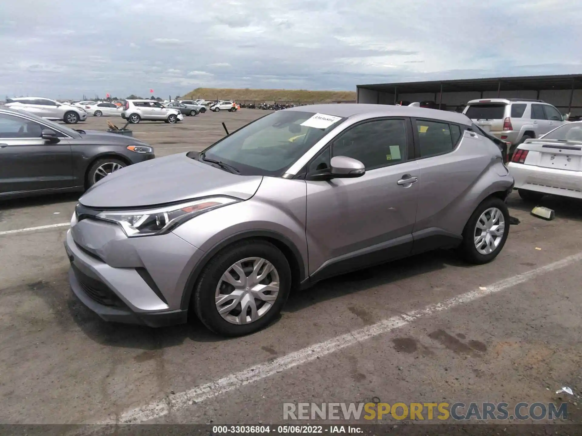 2 Photograph of a damaged car JTNKHMBX2K1054590 TOYOTA C-HR 2019