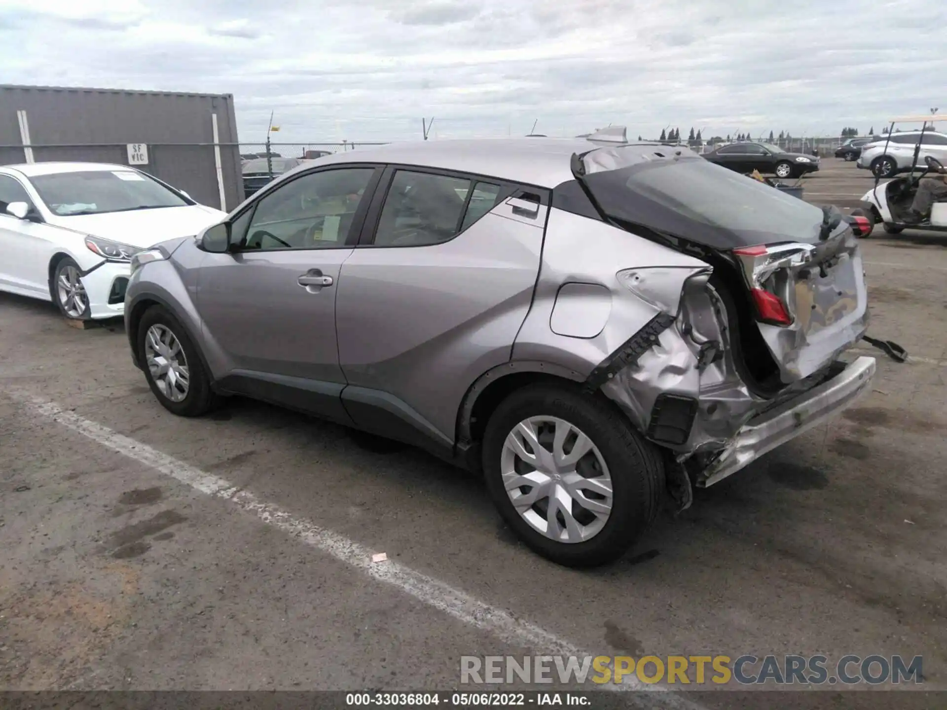 3 Photograph of a damaged car JTNKHMBX2K1054590 TOYOTA C-HR 2019