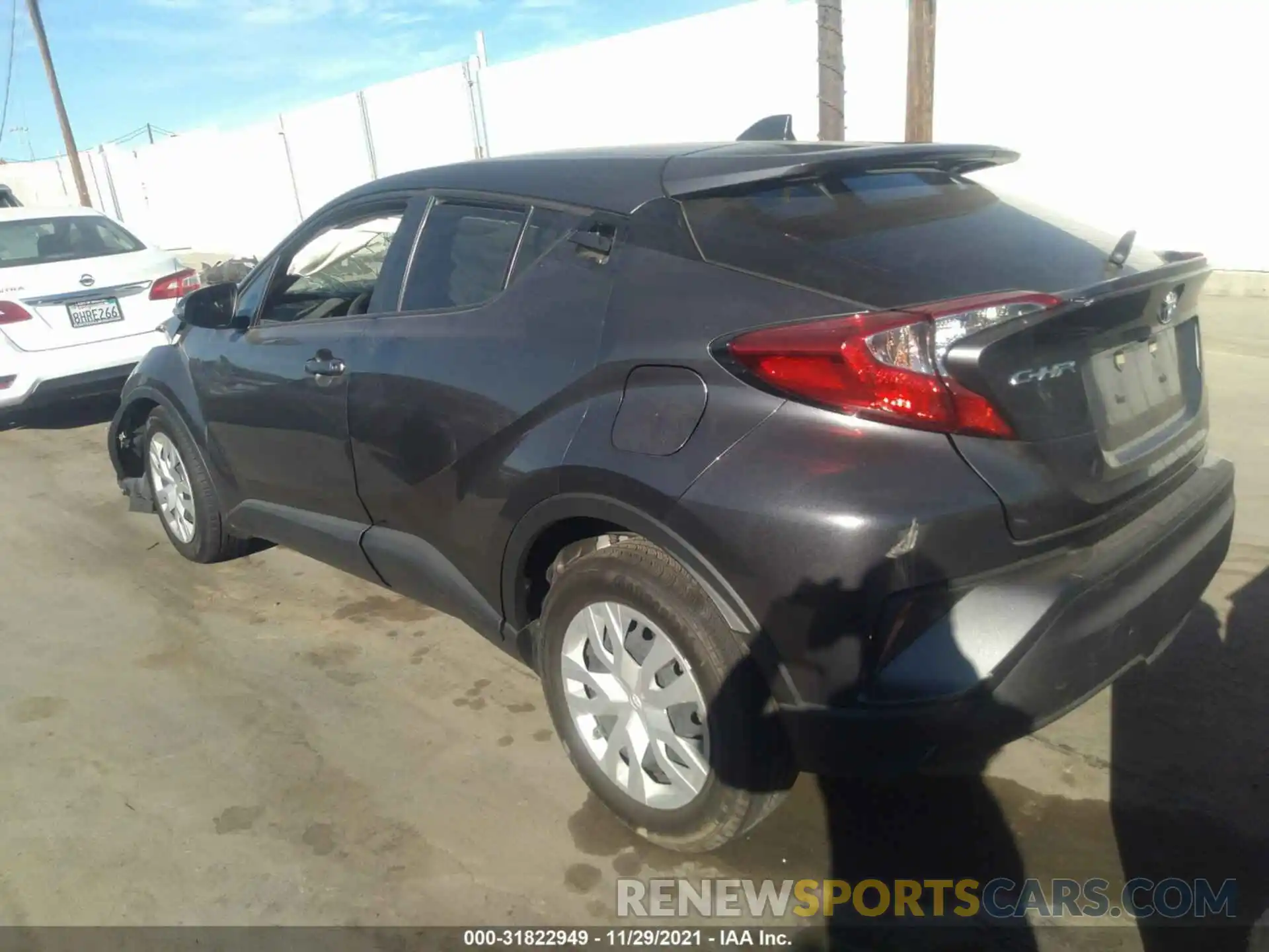 3 Photograph of a damaged car JTNKHMBX2K1056212 TOYOTA C-HR 2019