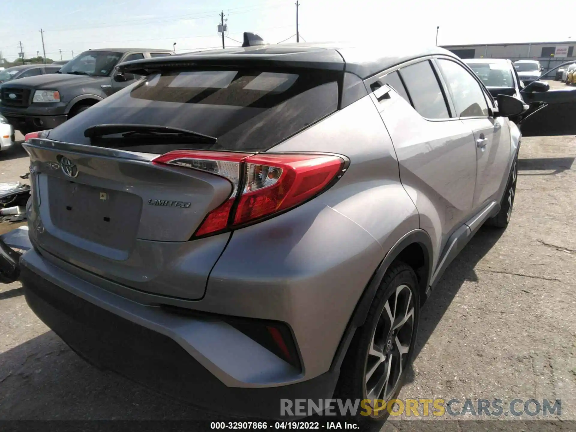 4 Photograph of a damaged car JTNKHMBX3K1012364 TOYOTA C-HR 2019