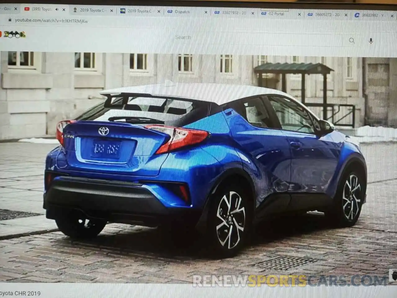 2 Photograph of a damaged car JTNKHMBX3K1012564 TOYOTA C-HR 2019