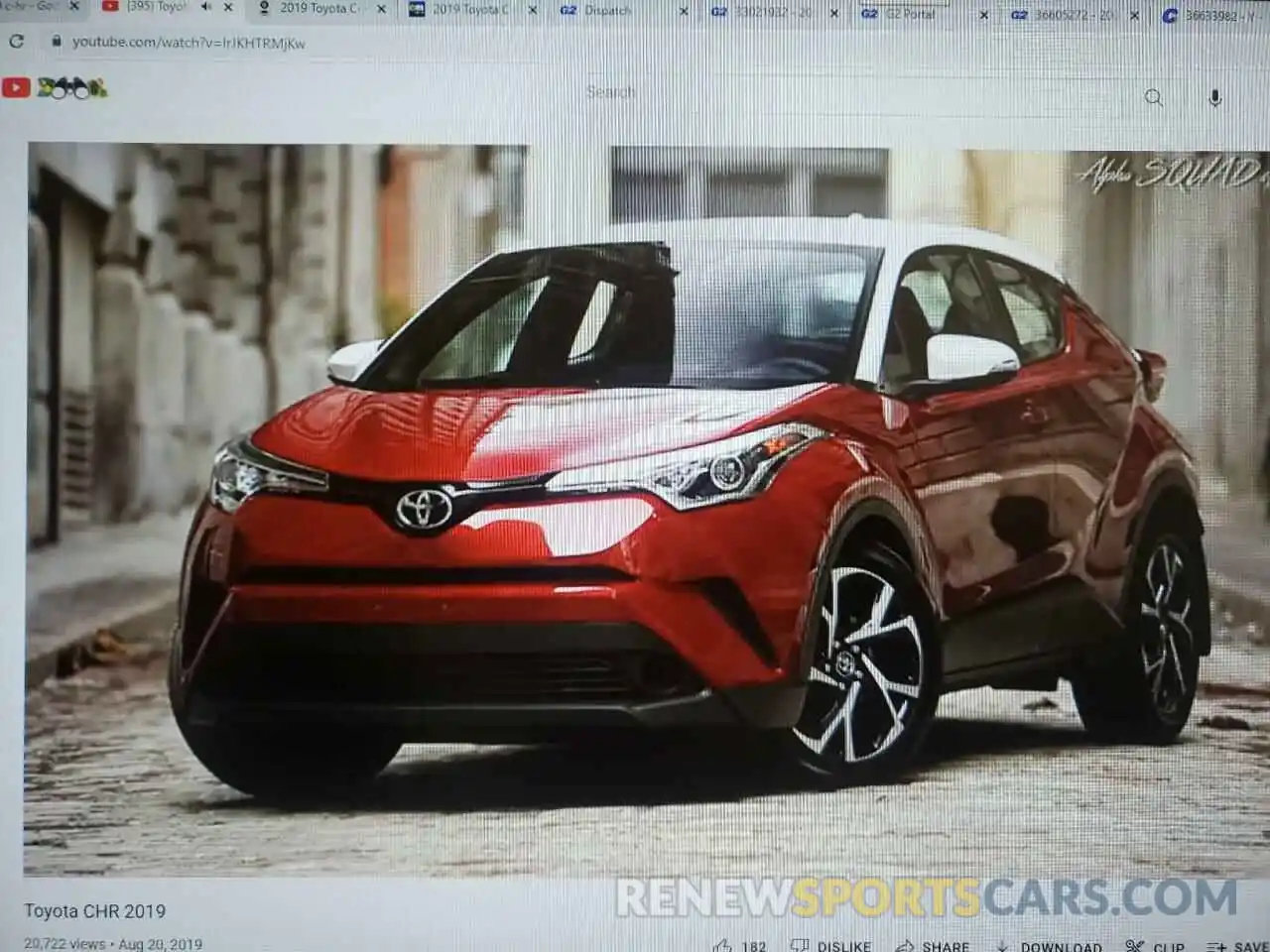 4 Photograph of a damaged car JTNKHMBX3K1012564 TOYOTA C-HR 2019