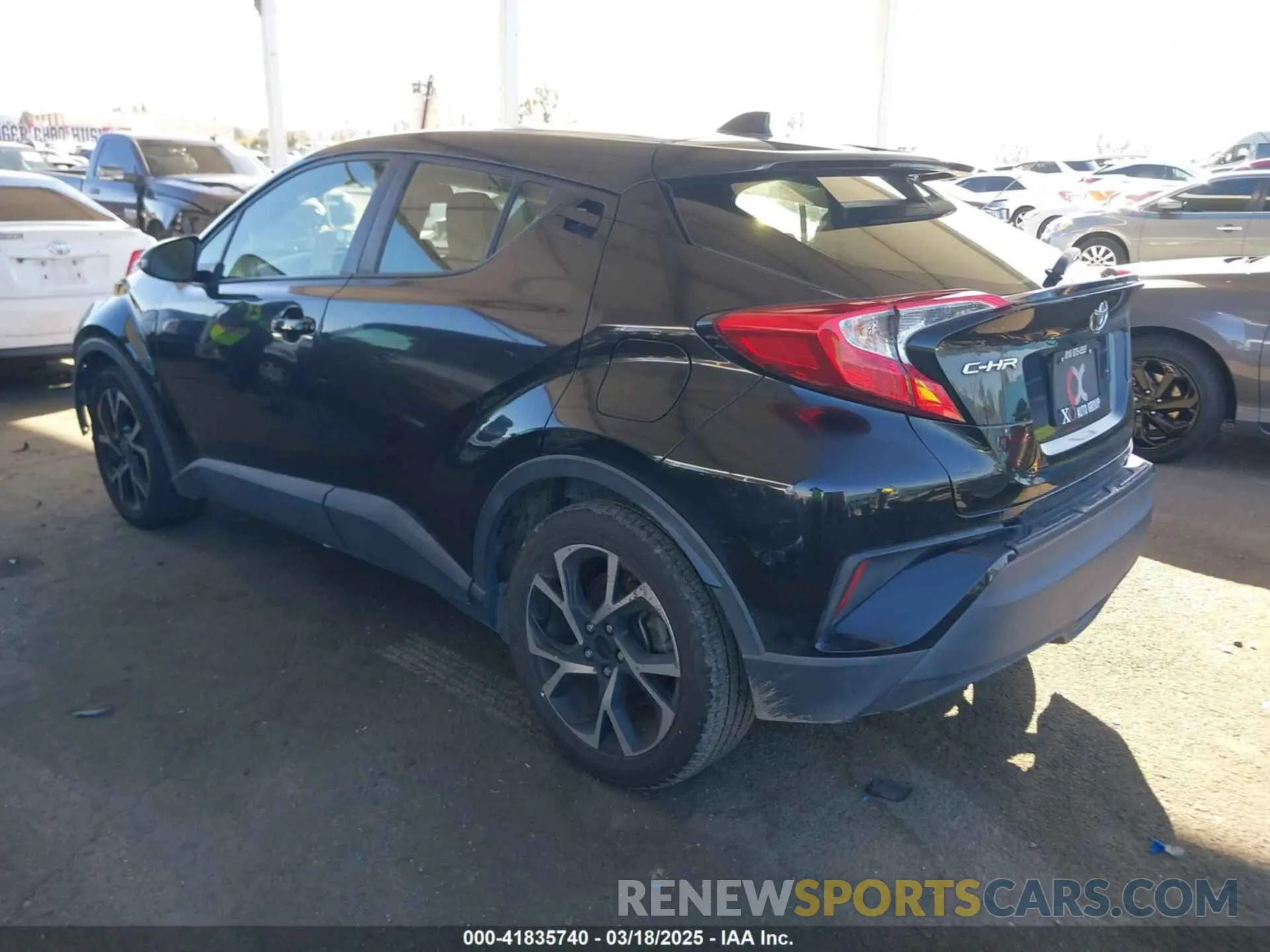 3 Photograph of a damaged car JTNKHMBX3K1013580 TOYOTA C-HR 2019