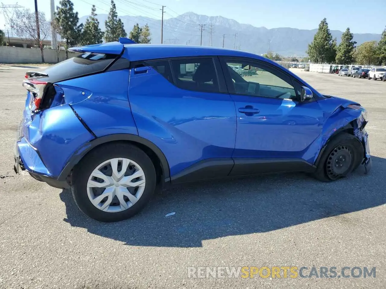 3 Photograph of a damaged car JTNKHMBX3K1015507 TOYOTA C-HR 2019