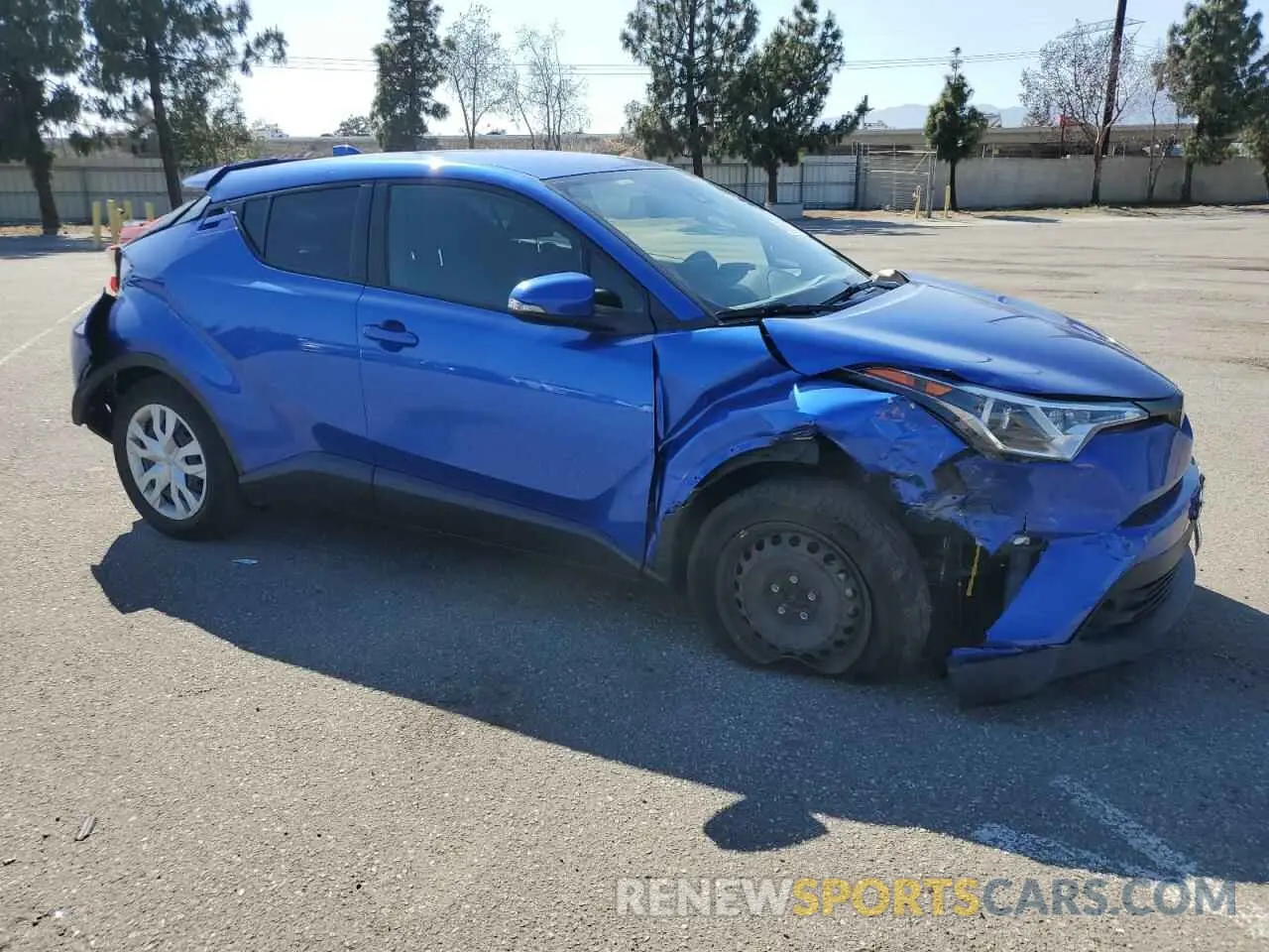 4 Photograph of a damaged car JTNKHMBX3K1015507 TOYOTA C-HR 2019