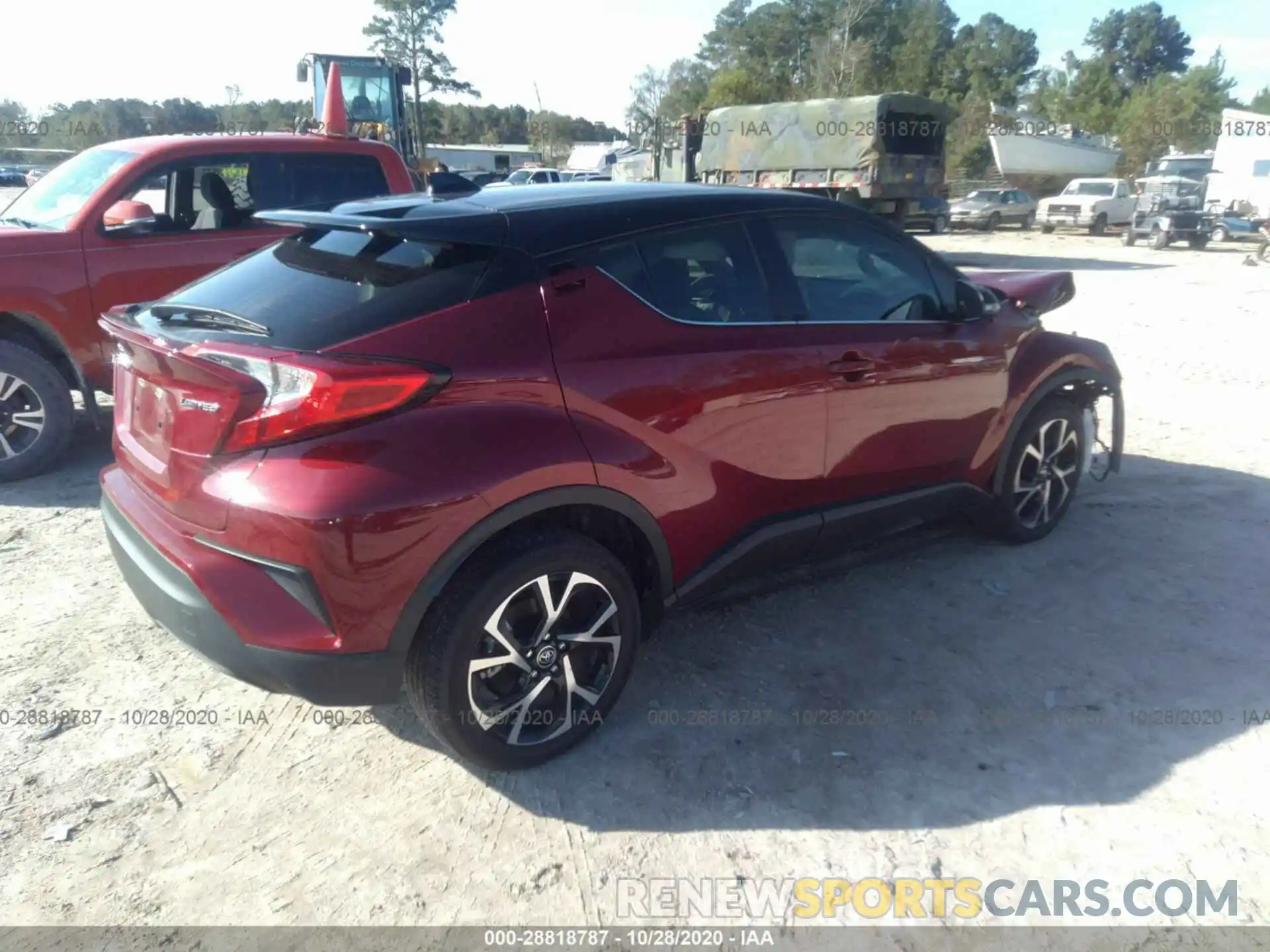 4 Photograph of a damaged car JTNKHMBX3K1018410 TOYOTA C-HR 2019