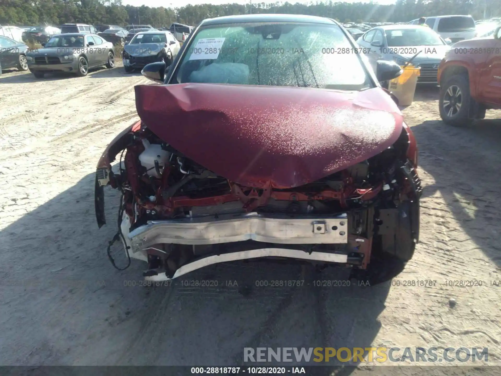 6 Photograph of a damaged car JTNKHMBX3K1018410 TOYOTA C-HR 2019