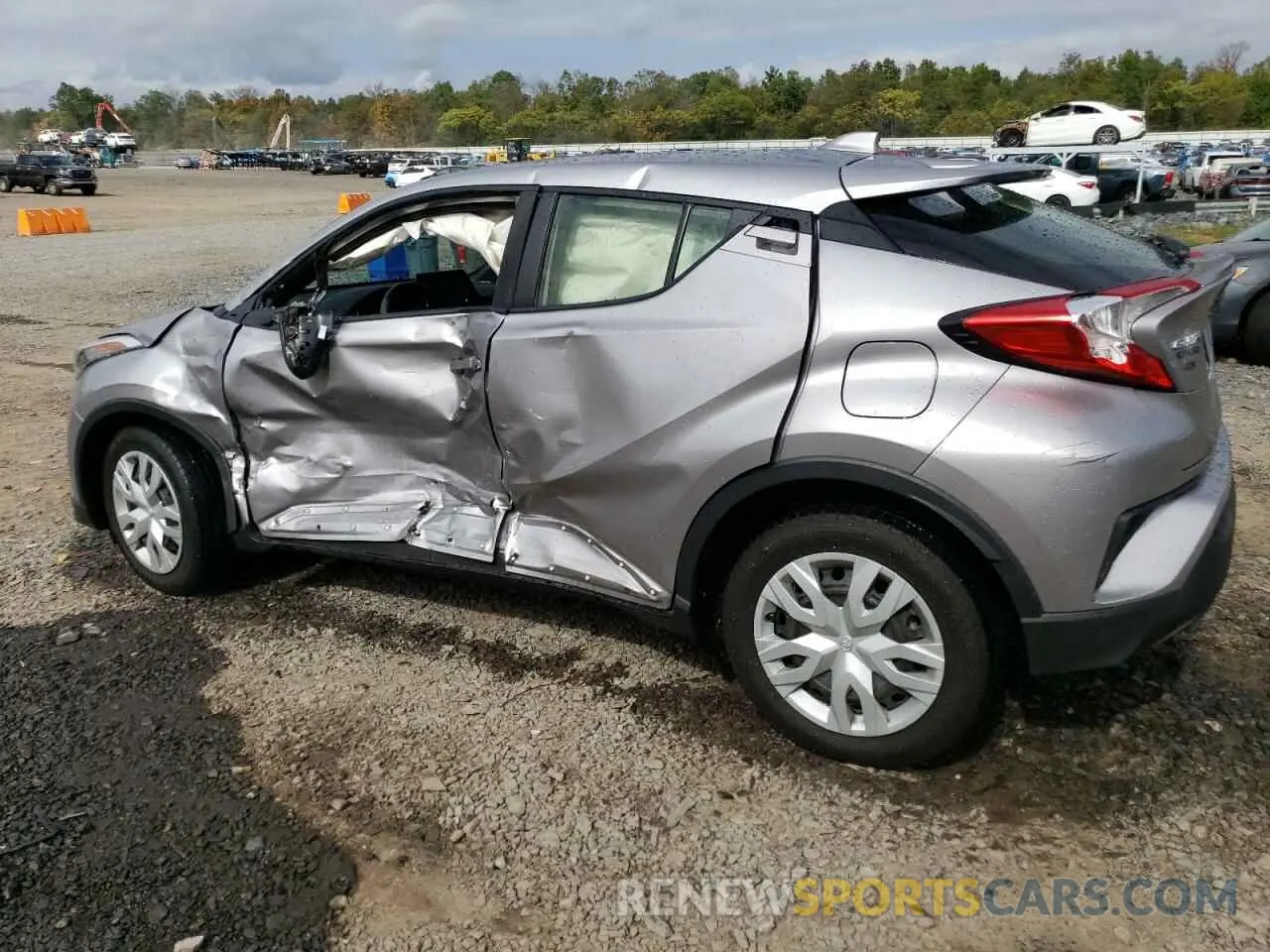 2 Photograph of a damaged car JTNKHMBX3K1018682 TOYOTA C-HR 2019
