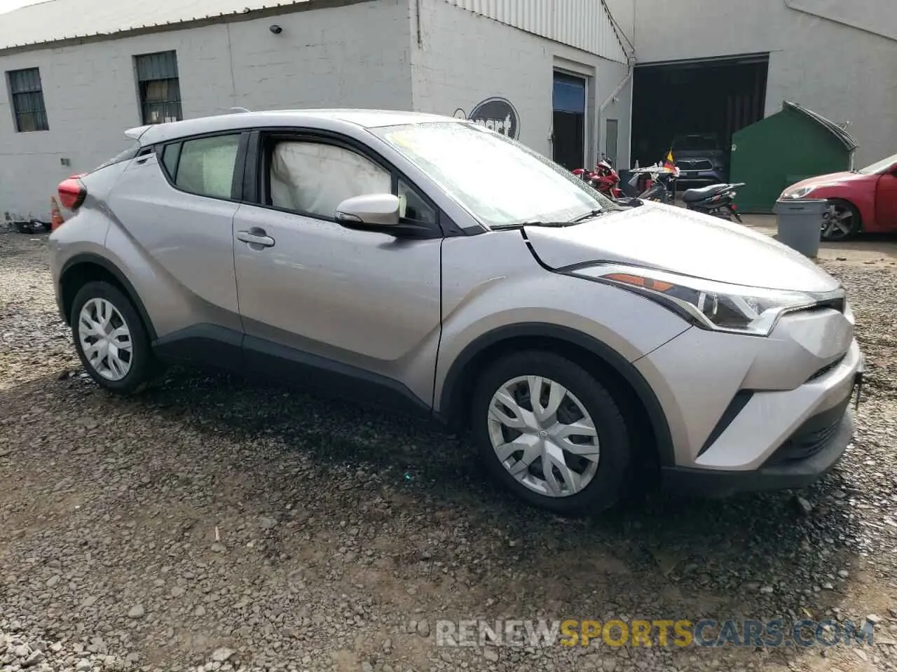 4 Photograph of a damaged car JTNKHMBX3K1018682 TOYOTA C-HR 2019