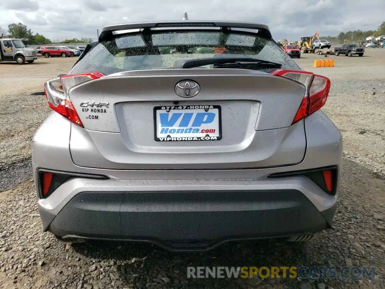 6 Photograph of a damaged car JTNKHMBX3K1018682 TOYOTA C-HR 2019