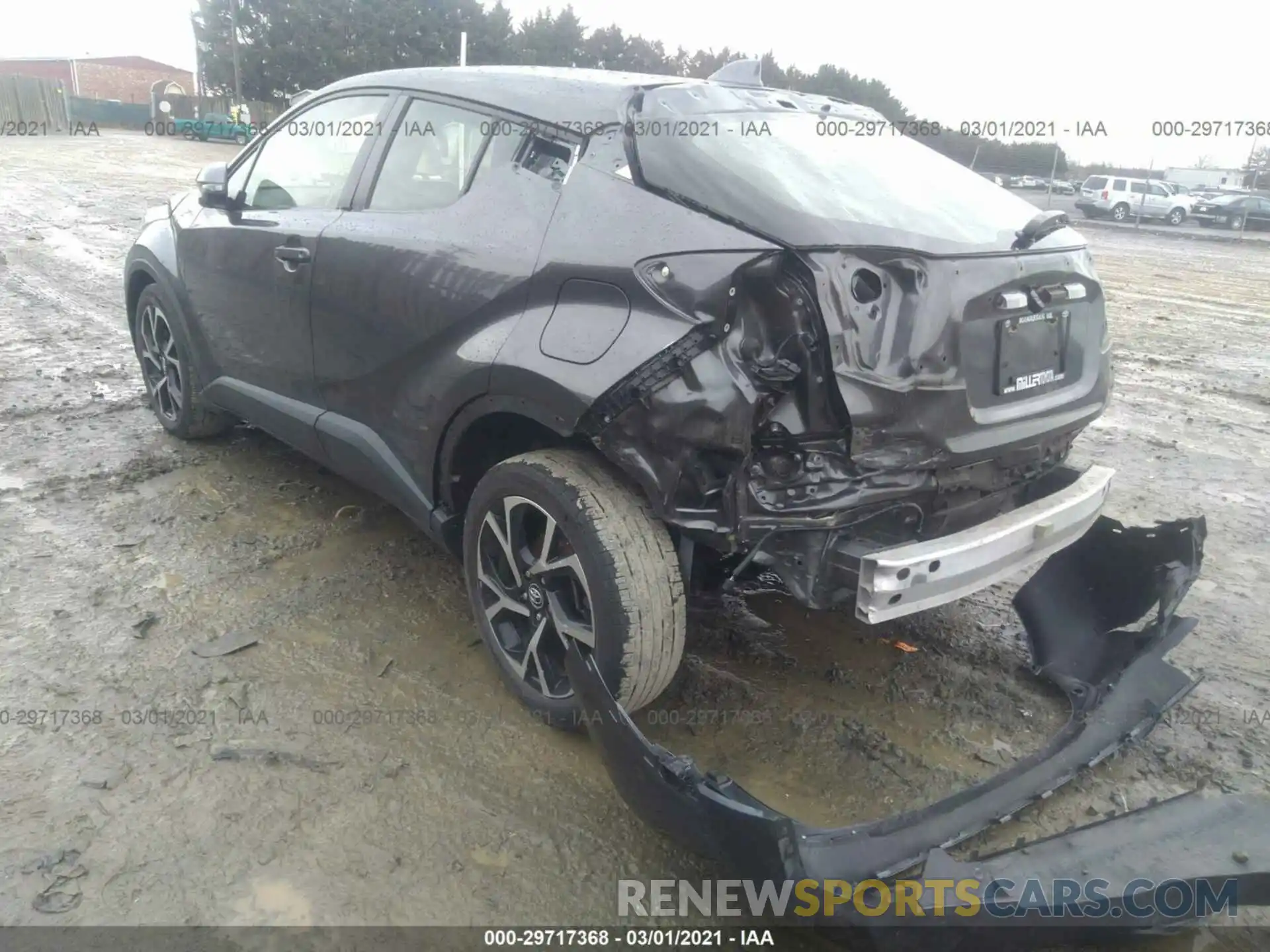 3 Photograph of a damaged car JTNKHMBX3K1019136 TOYOTA C-HR 2019