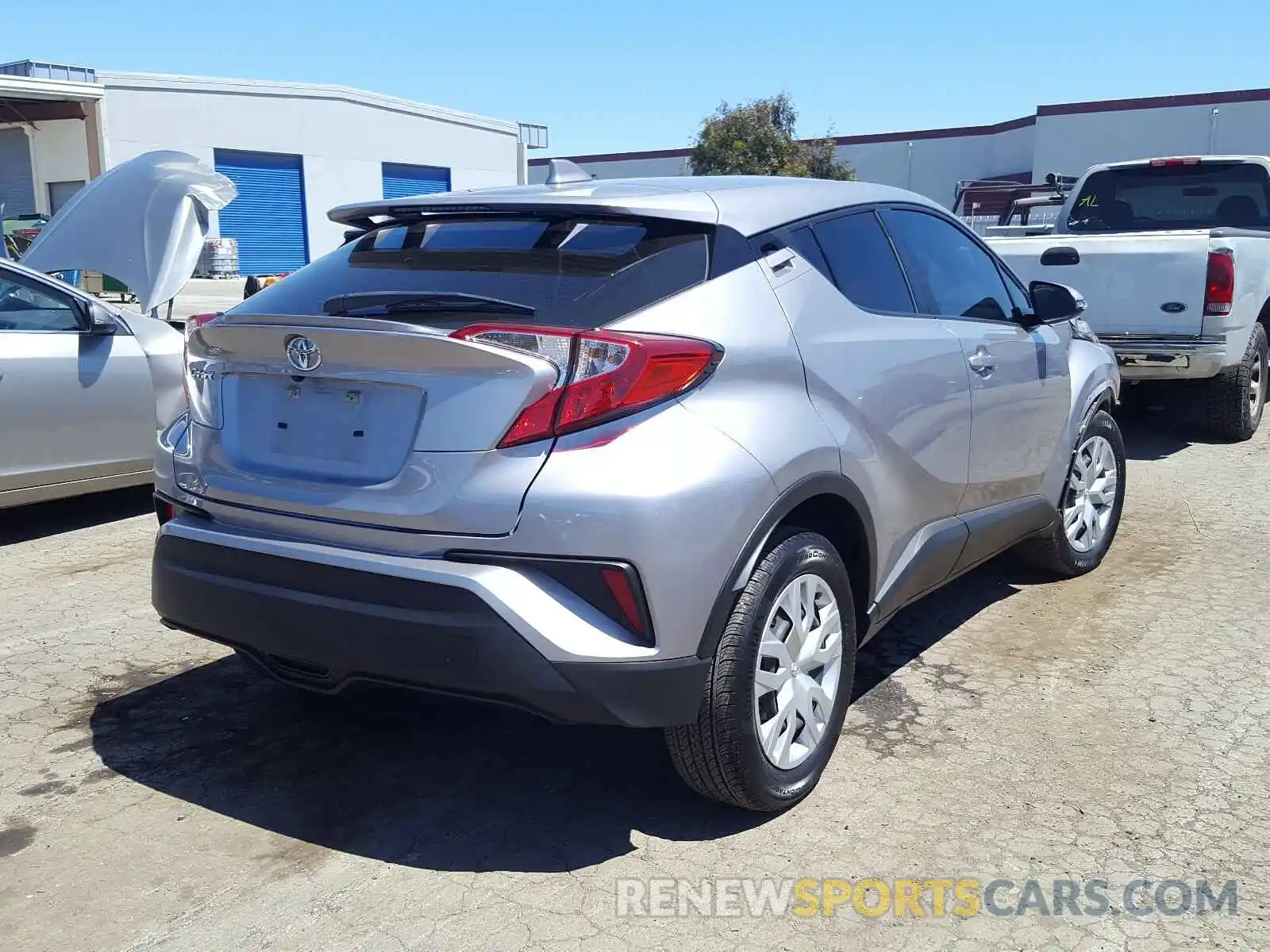 4 Photograph of a damaged car JTNKHMBX3K1020058 TOYOTA C-HR 2019