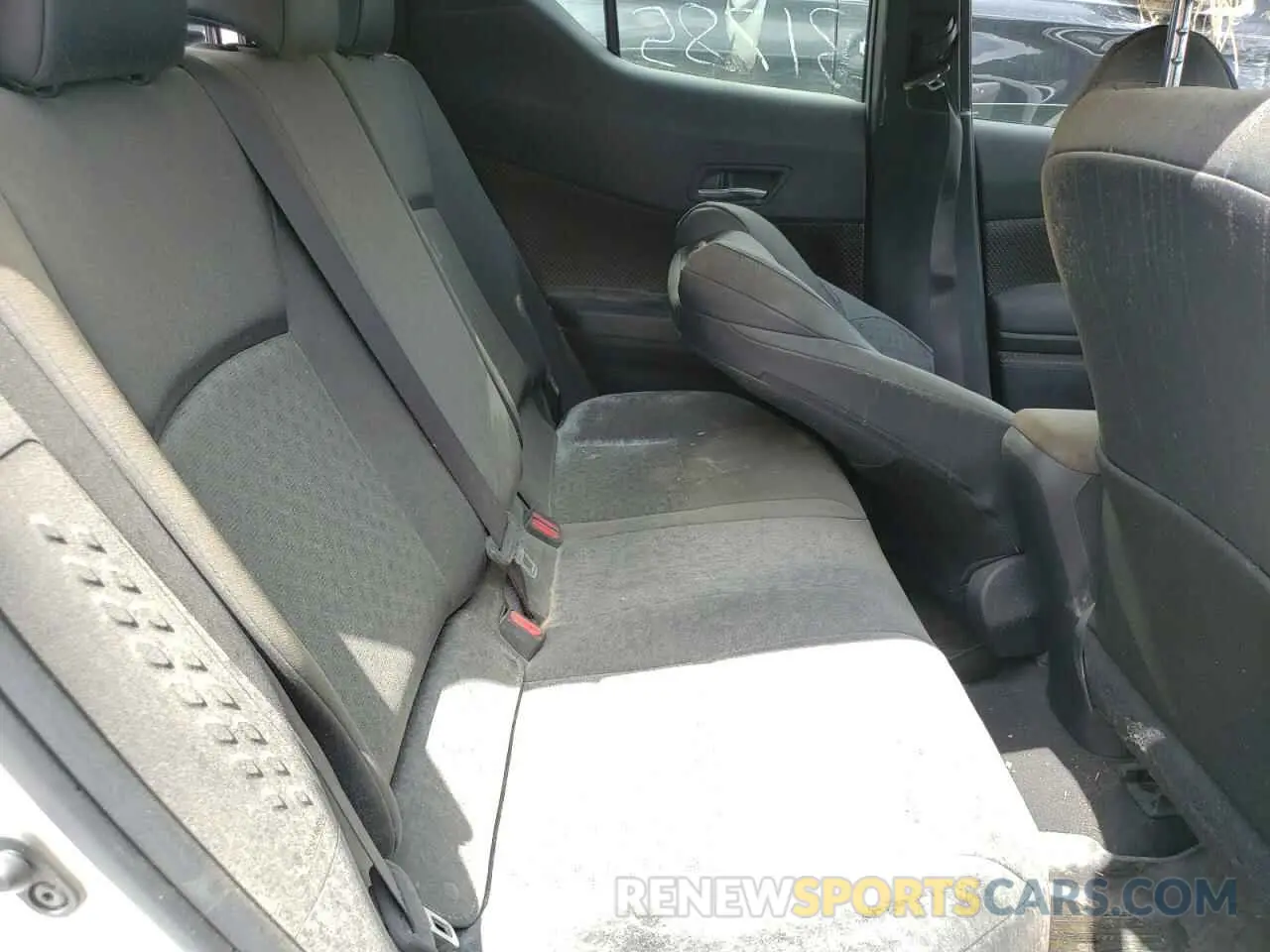 6 Photograph of a damaged car JTNKHMBX3K1024174 TOYOTA C-HR 2019