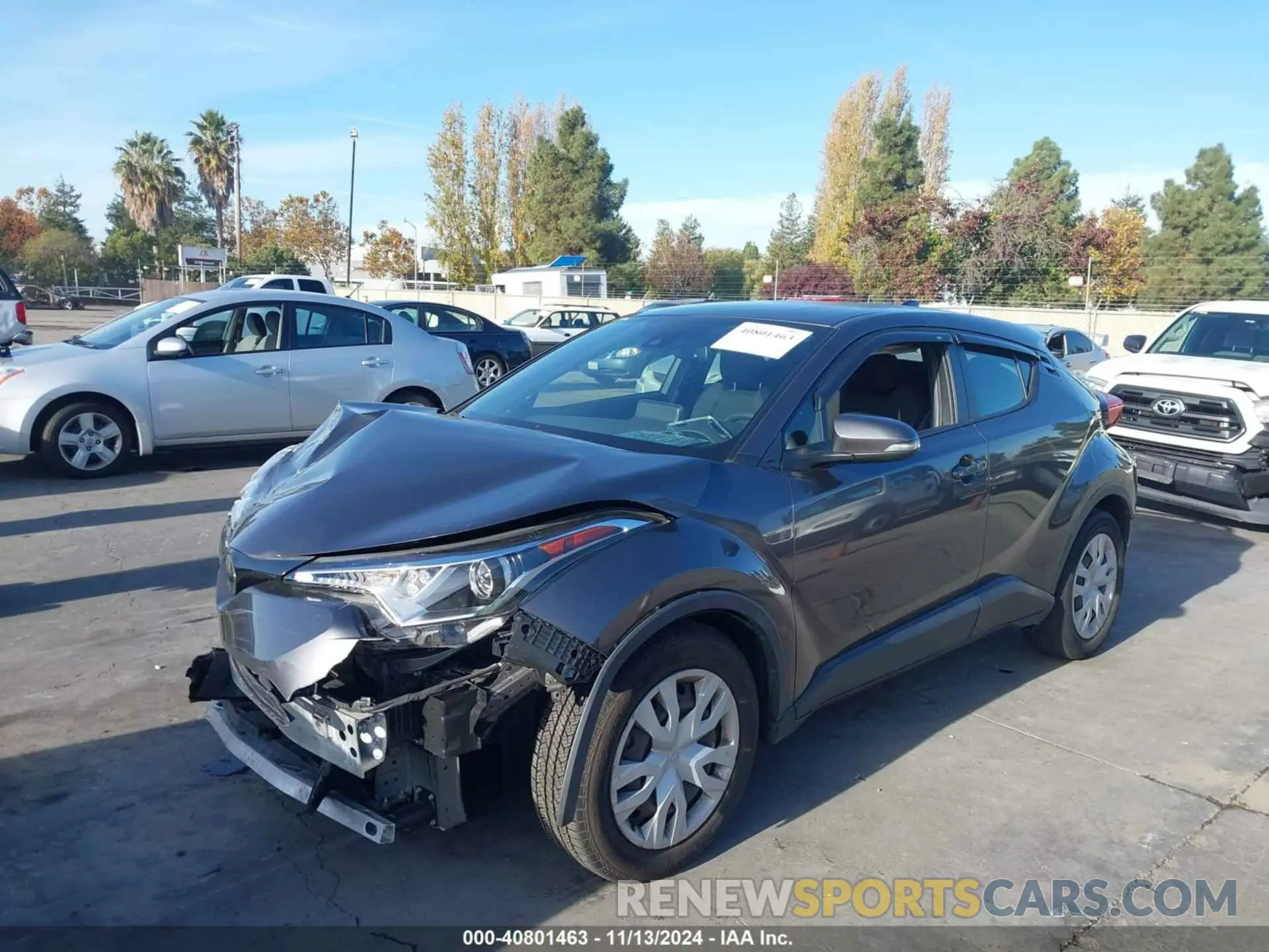 2 Photograph of a damaged car JTNKHMBX3K1026345 TOYOTA C-HR 2019