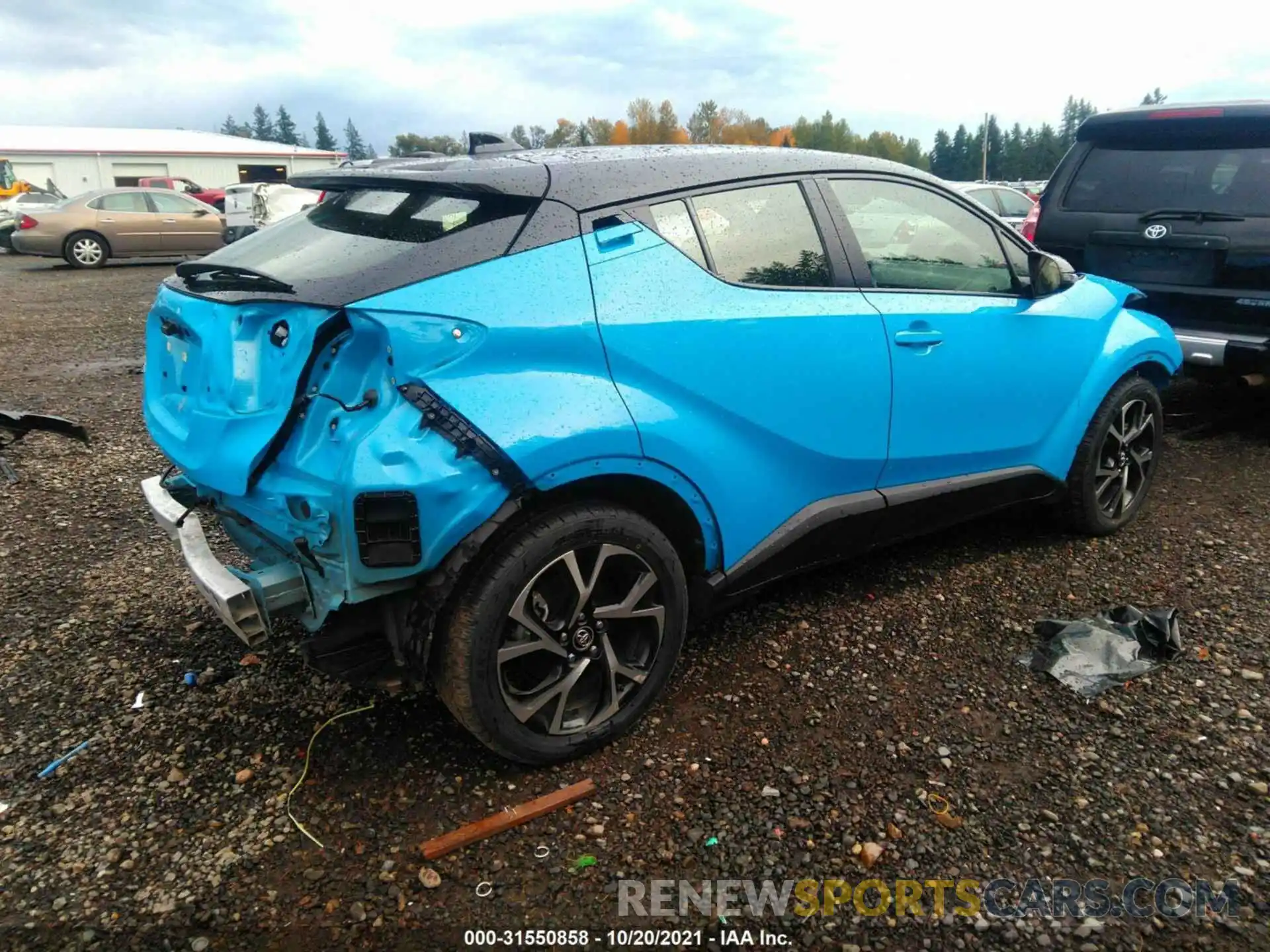 4 Photograph of a damaged car JTNKHMBX3K1027379 TOYOTA C-HR 2019