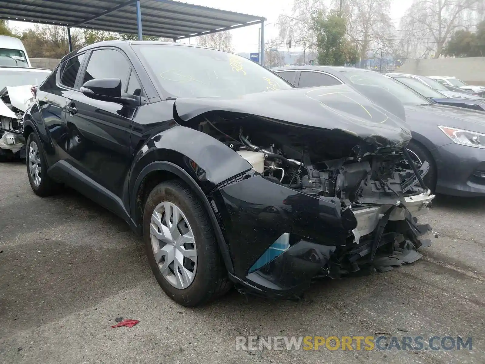 1 Photograph of a damaged car JTNKHMBX3K1029441 TOYOTA C-HR 2019