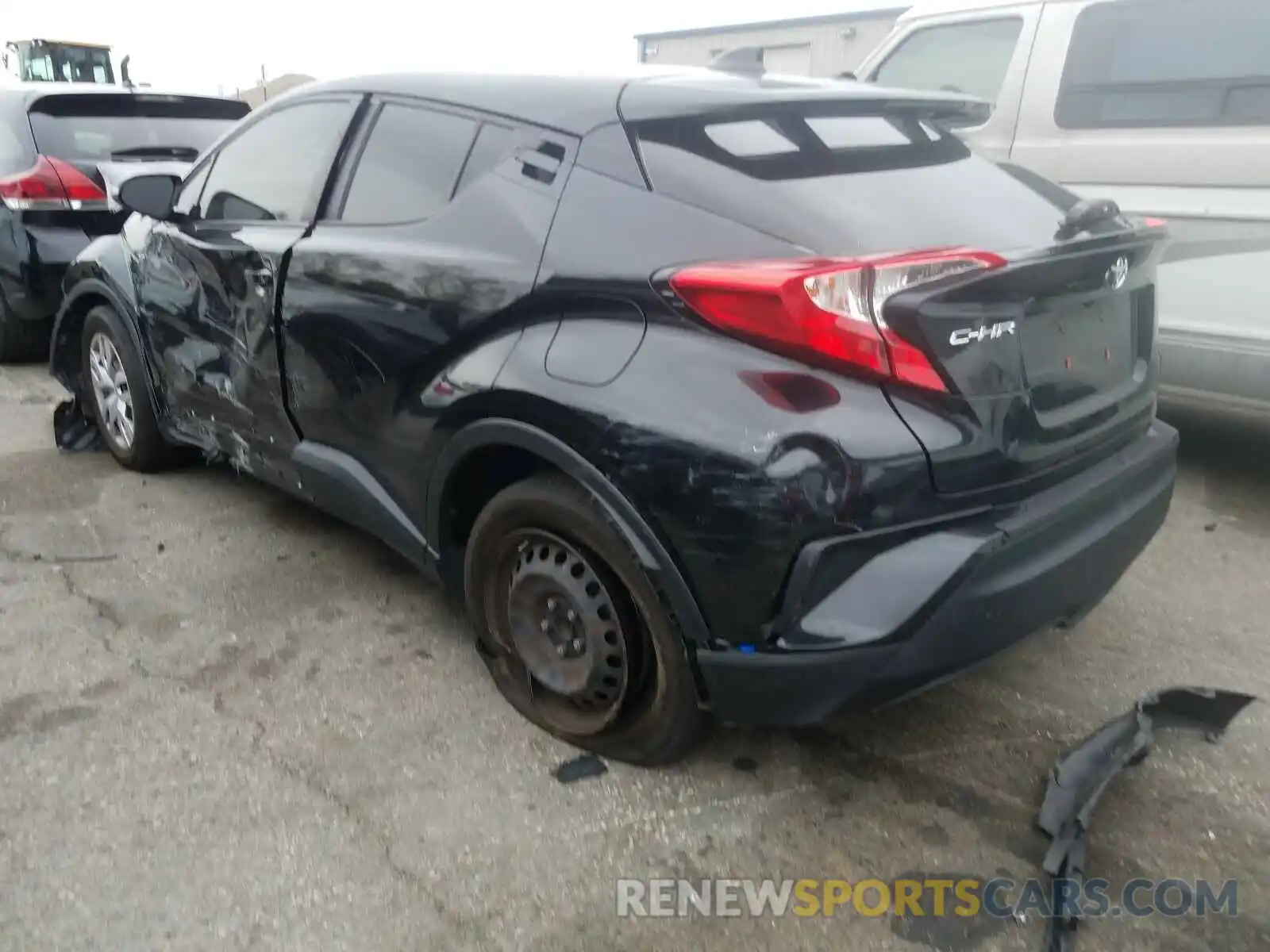 3 Photograph of a damaged car JTNKHMBX3K1029441 TOYOTA C-HR 2019