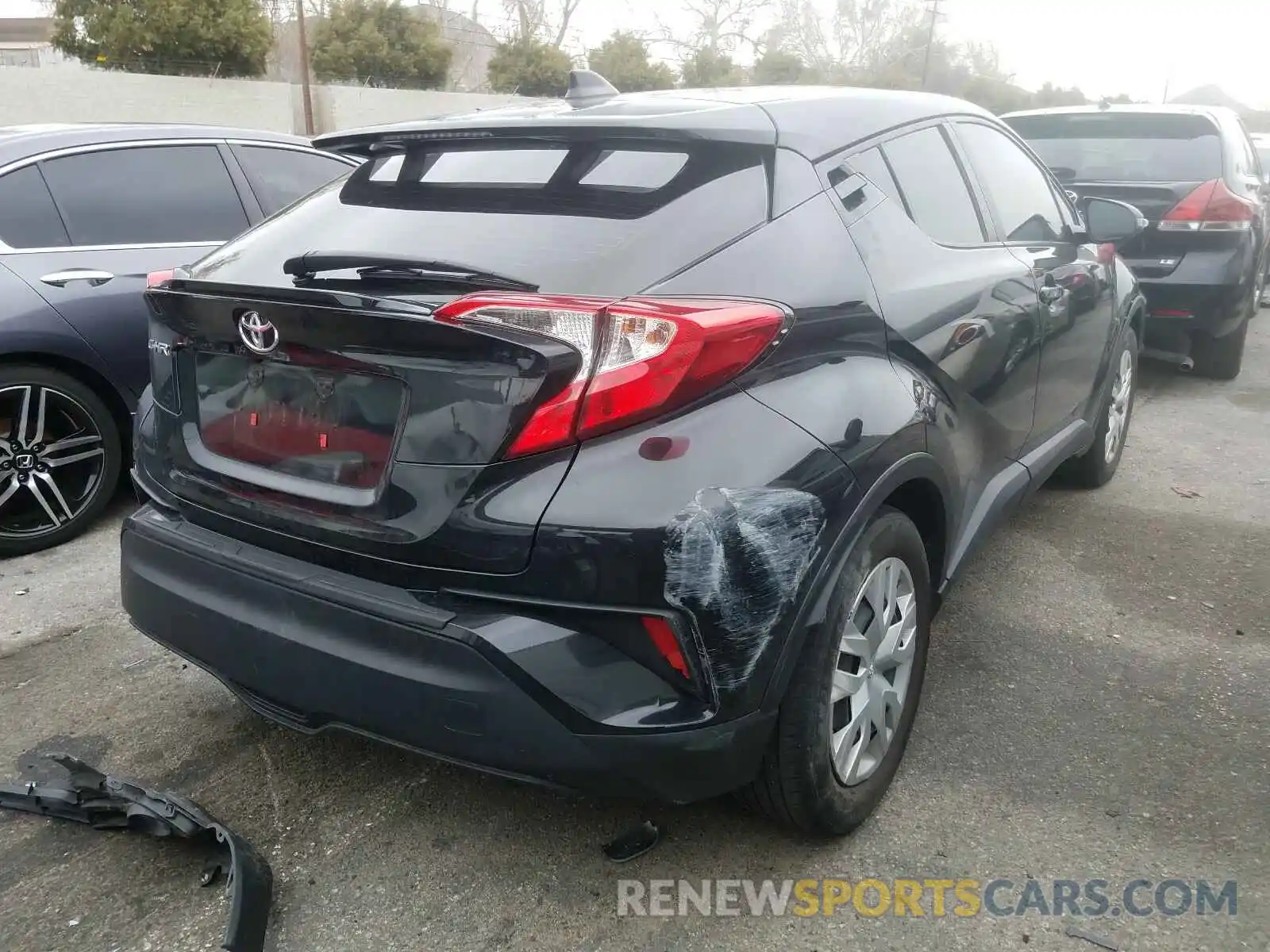 4 Photograph of a damaged car JTNKHMBX3K1029441 TOYOTA C-HR 2019