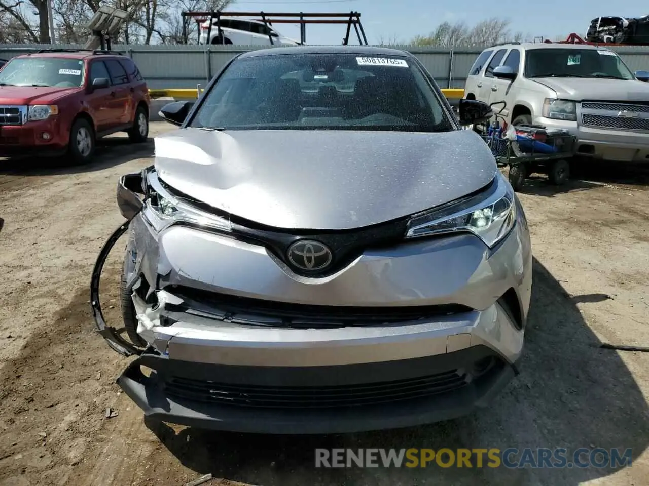 5 Photograph of a damaged car JTNKHMBX3K1030296 TOYOTA C-HR 2019