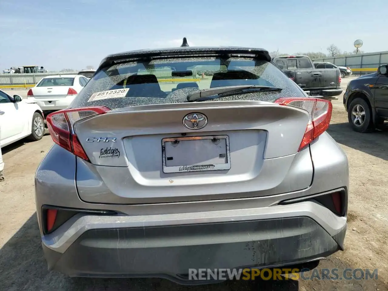 6 Photograph of a damaged car JTNKHMBX3K1030296 TOYOTA C-HR 2019